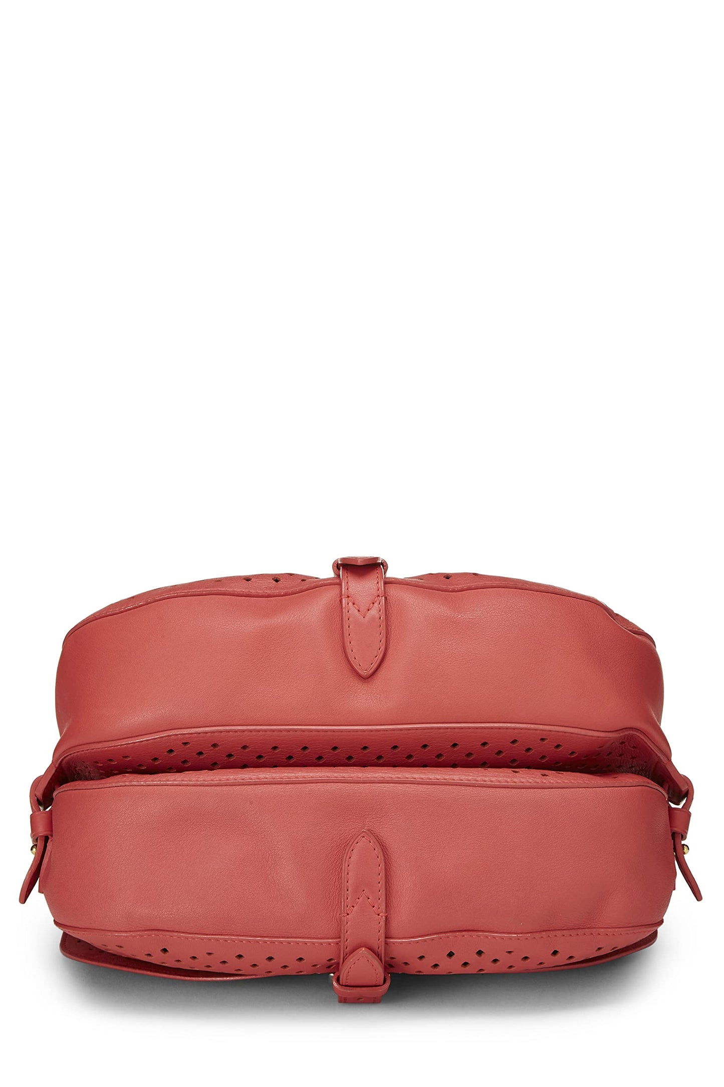 Louis Vuitton,  Pink Perforated Leather Saumur 30, Pink