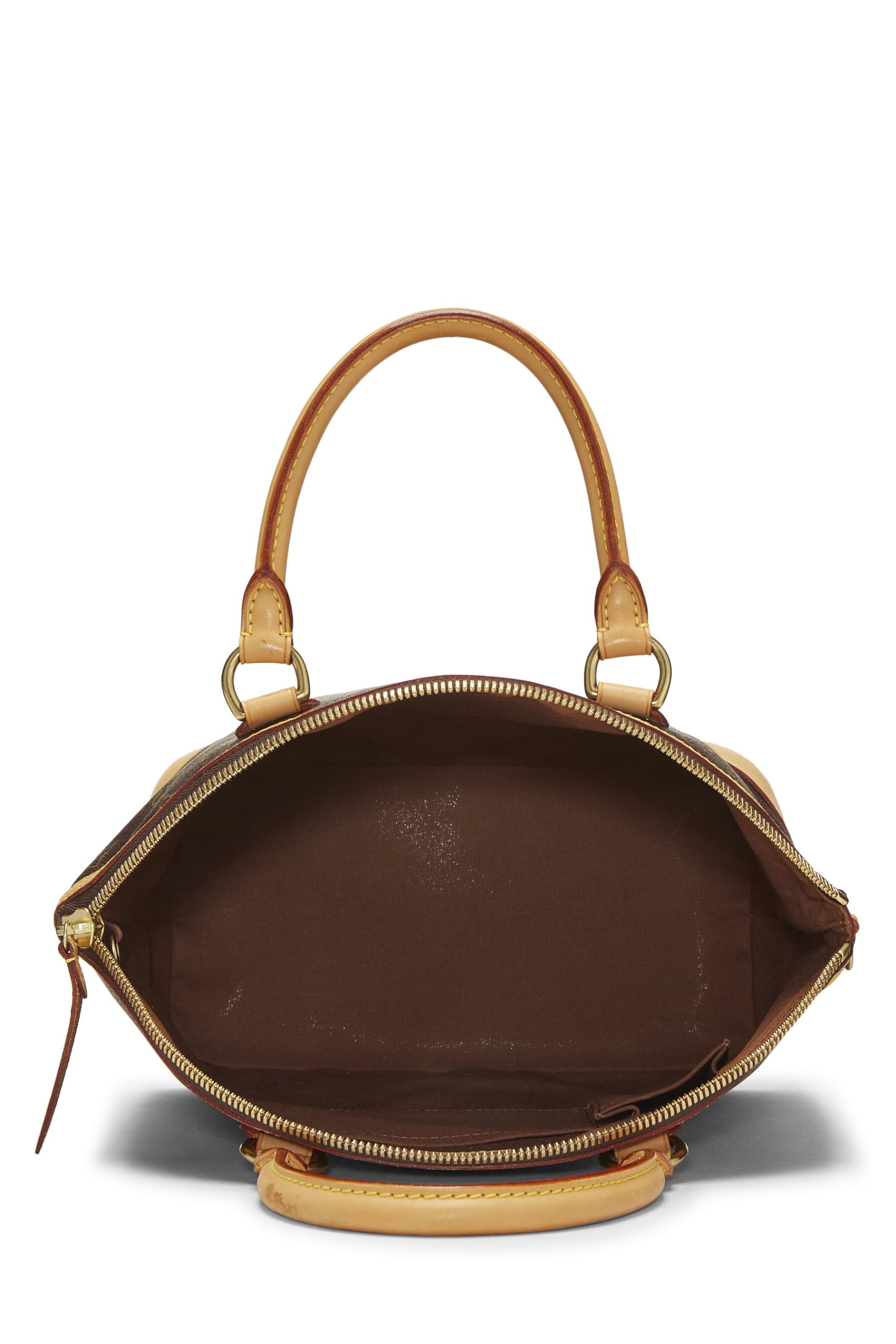 Louis Vuitton,  Monogram Canvas LockIt Vertical, Brown