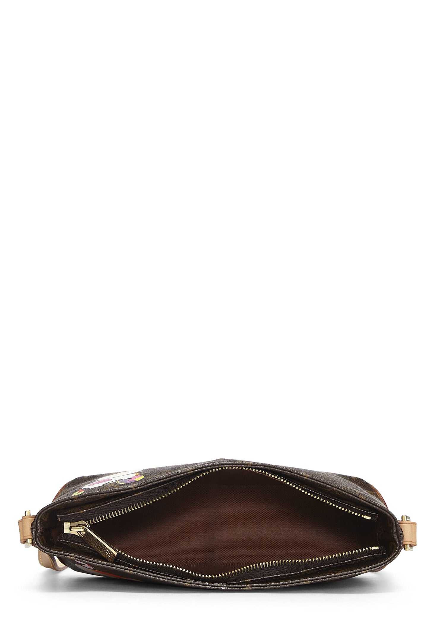 Louis Vuitton,  Takashi Murakami x Louis Vuitton Monogram Canvas Panda Trotteur, Brown