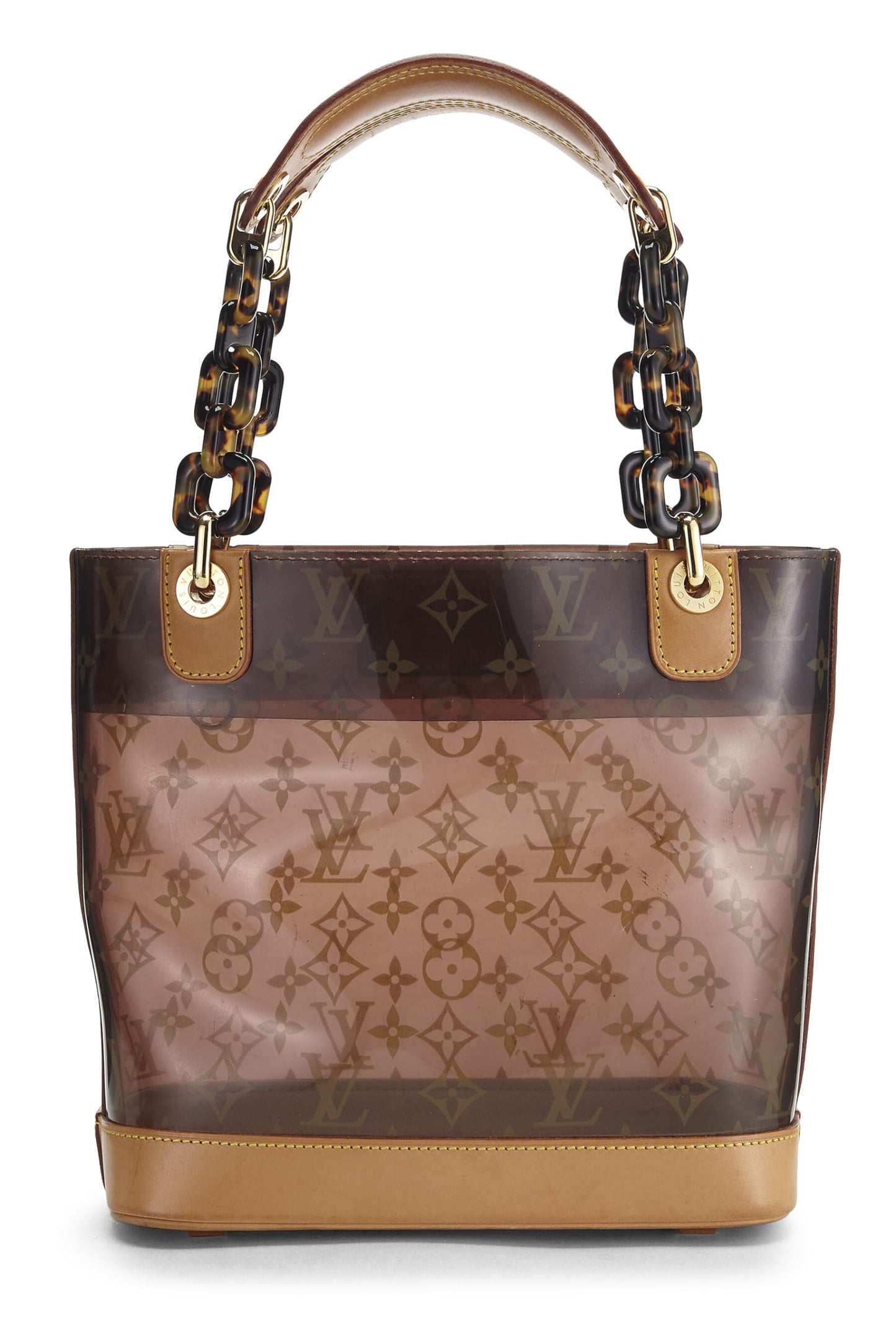 Louis Vuitton,  Monogram Ambre Vinyl Cabas PM, Brown