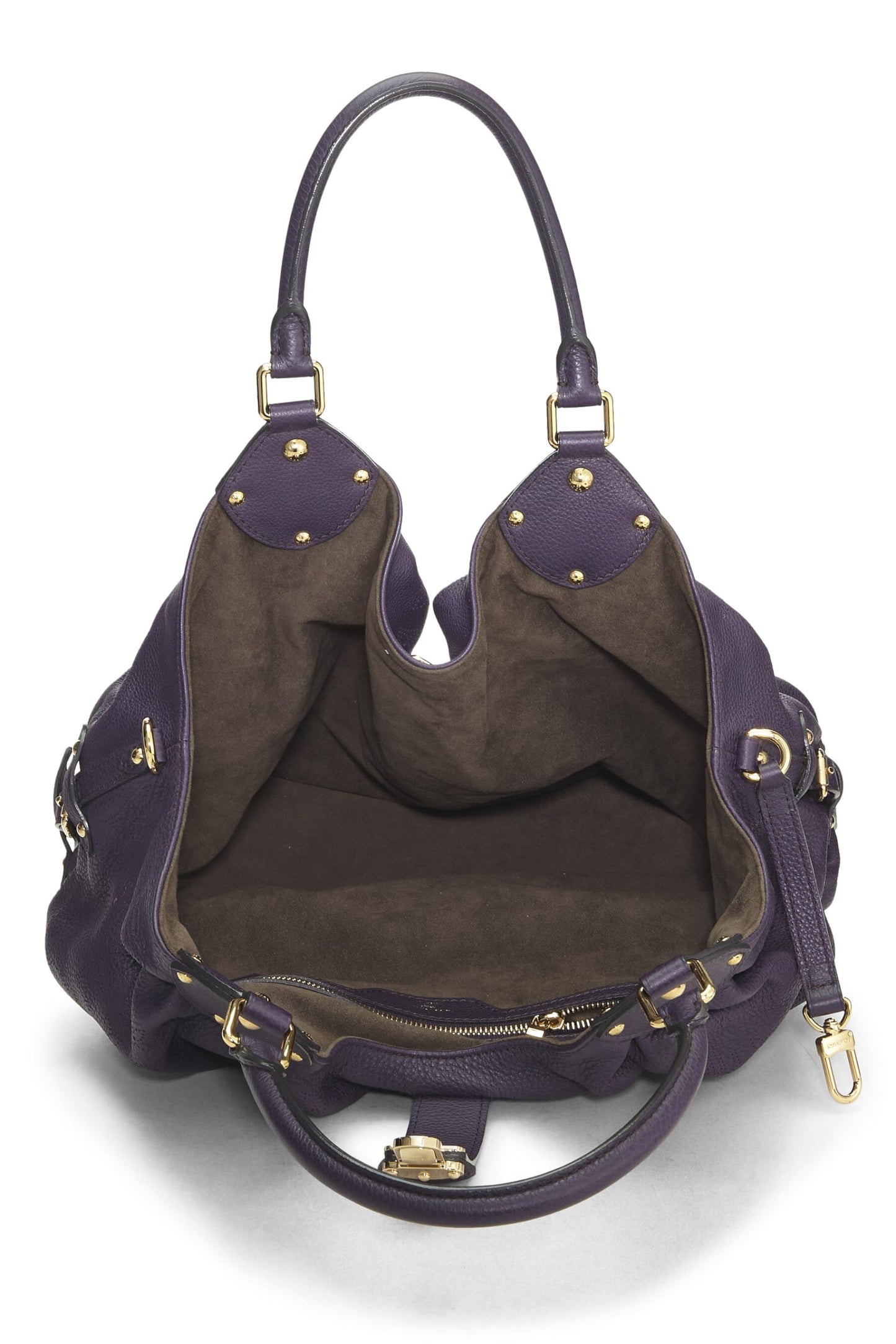 Louis Vuitton,  Purple Monogram Mahina Large, Purple