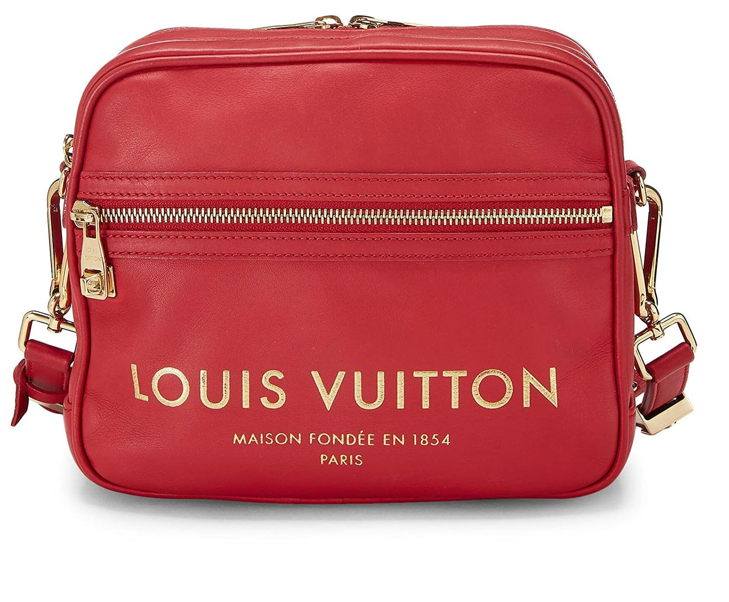Louis Vuitton,  Red Leather Paname Takeoff, Red