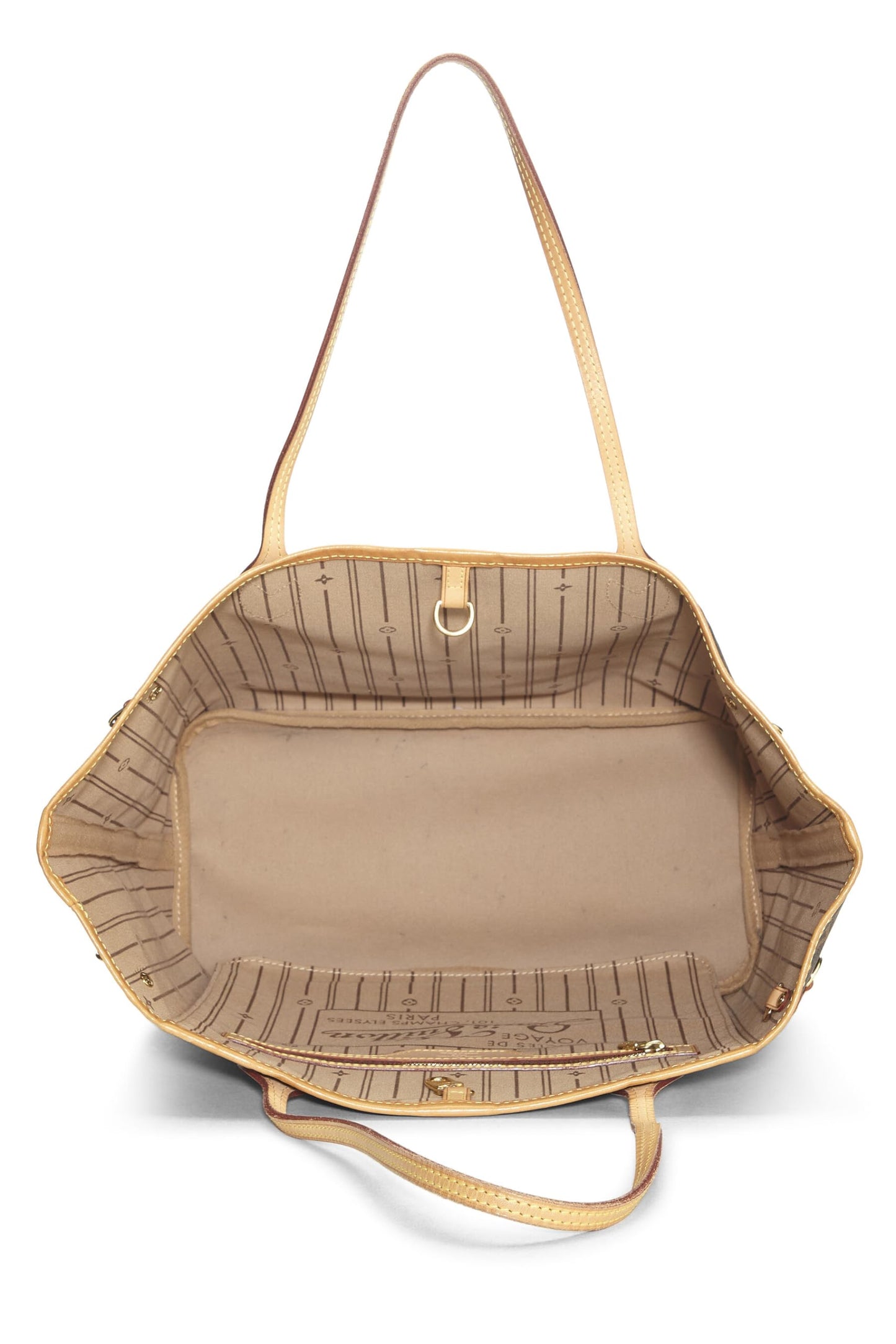 Louis Vuitton,  Monogram Canvas Neverfull MM, Brown