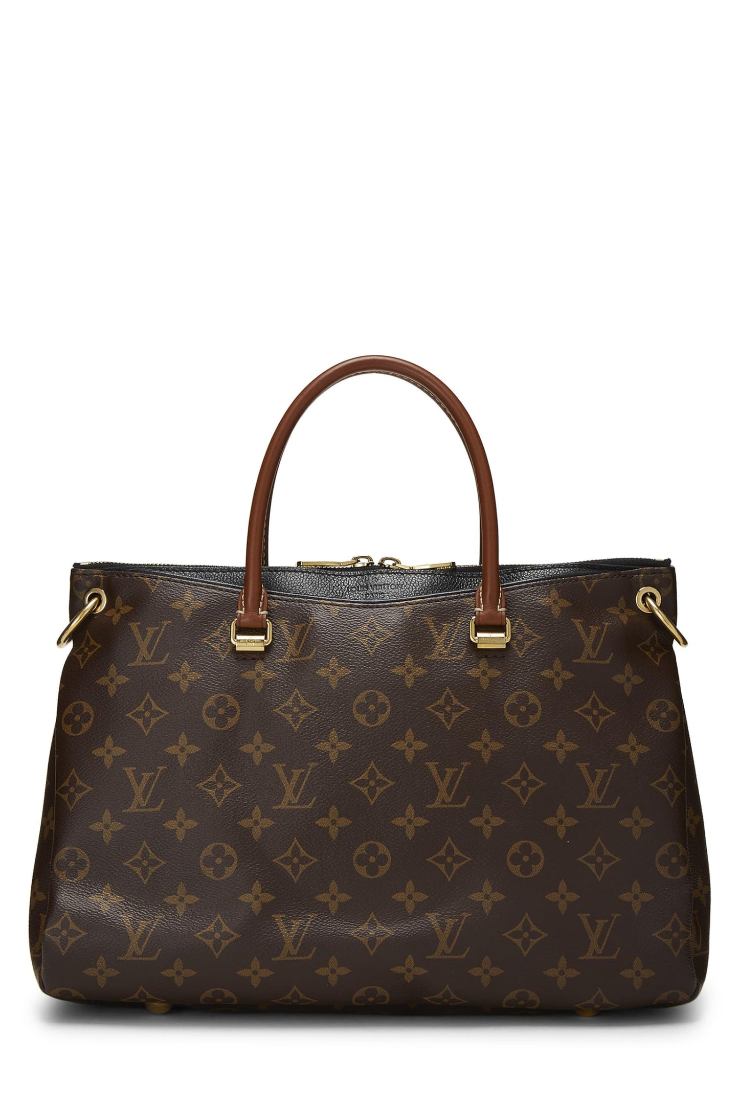 Louis Vuitton,  Black Monogram Canvas Pallas, Black
