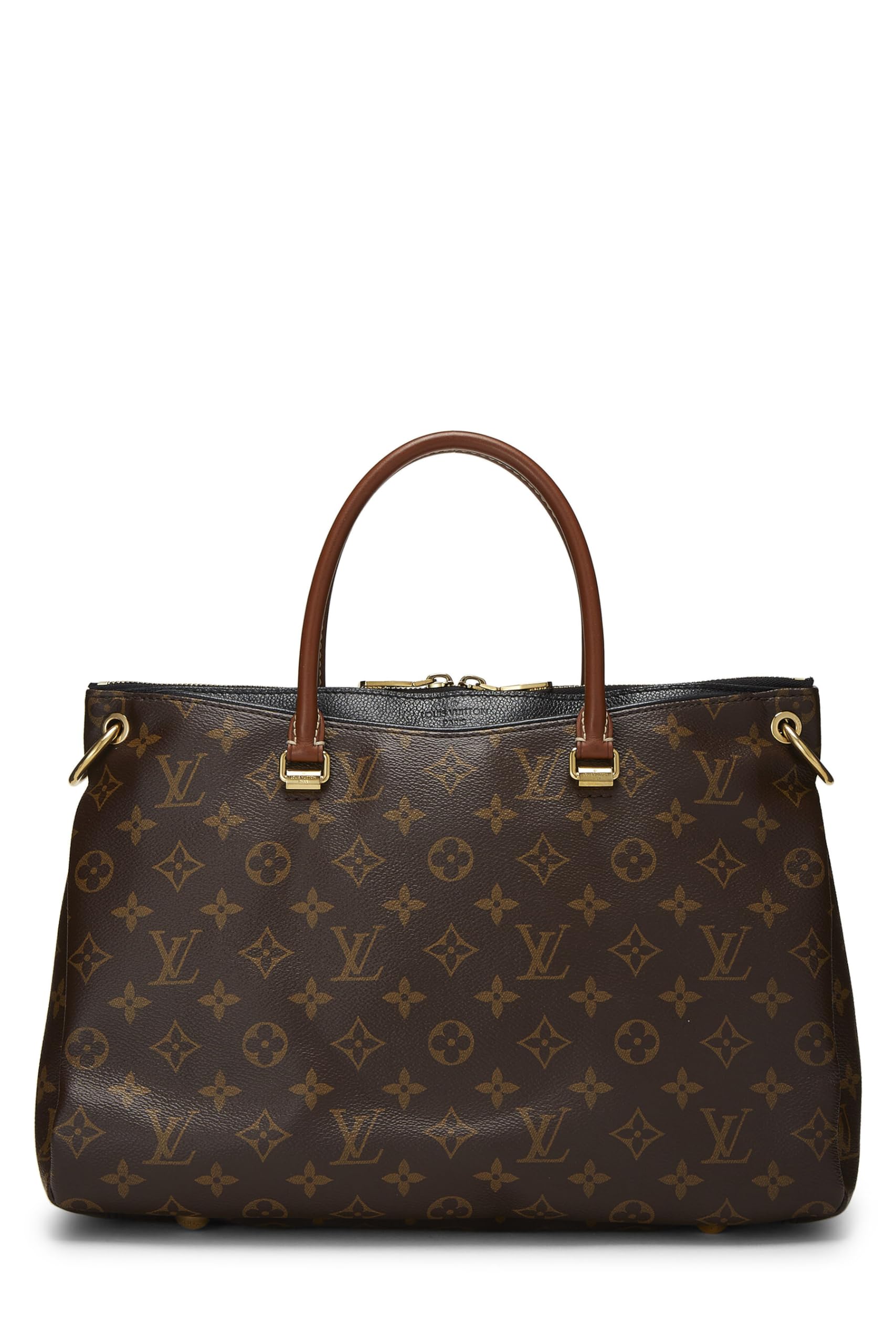 Louis Vuitton,  Black Monogram Canvas Pallas, Black