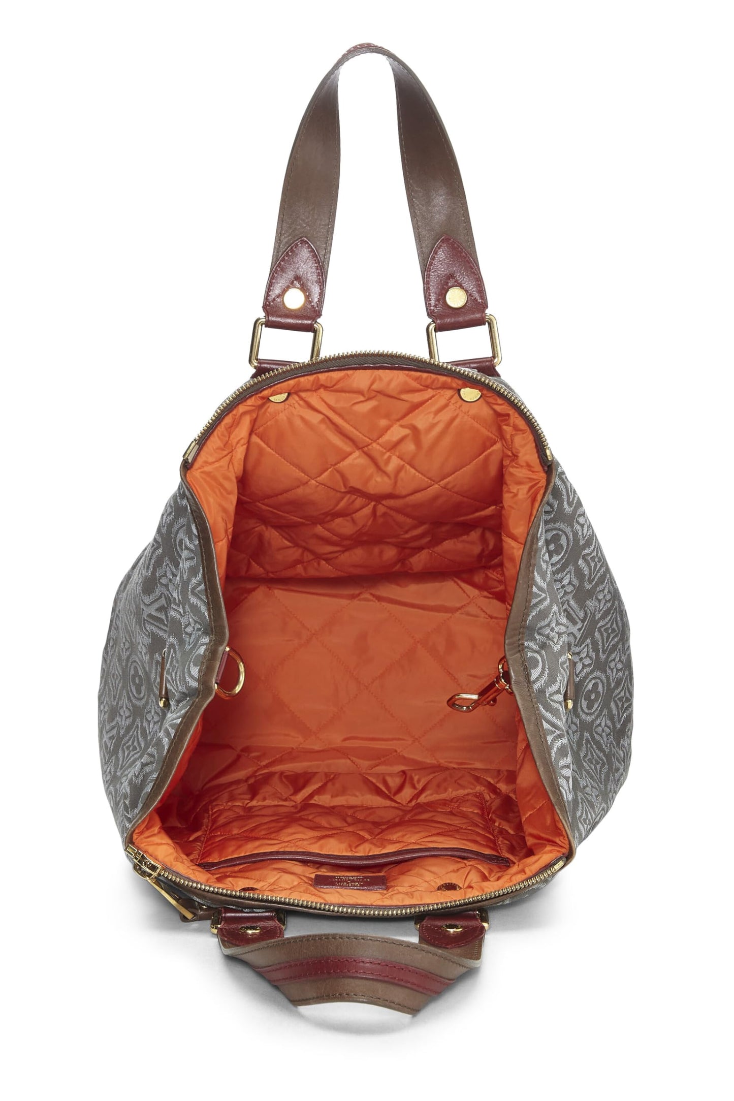 Louis Vuitton,  Grey Monogram Jacquard Fabric Aviator GM, Grey