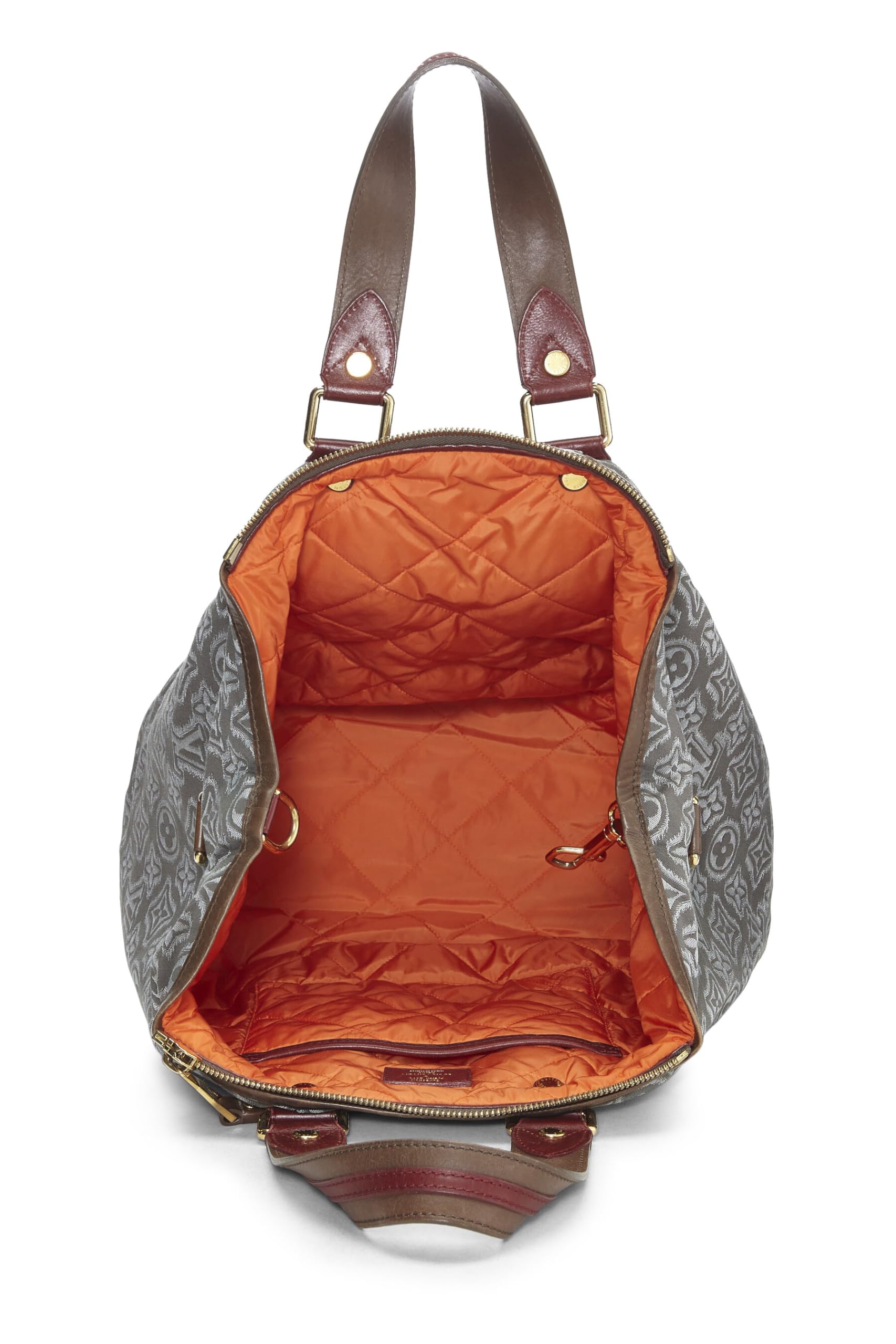 Louis Vuitton,  Grey Monogram Jacquard Fabric Aviator GM, Grey