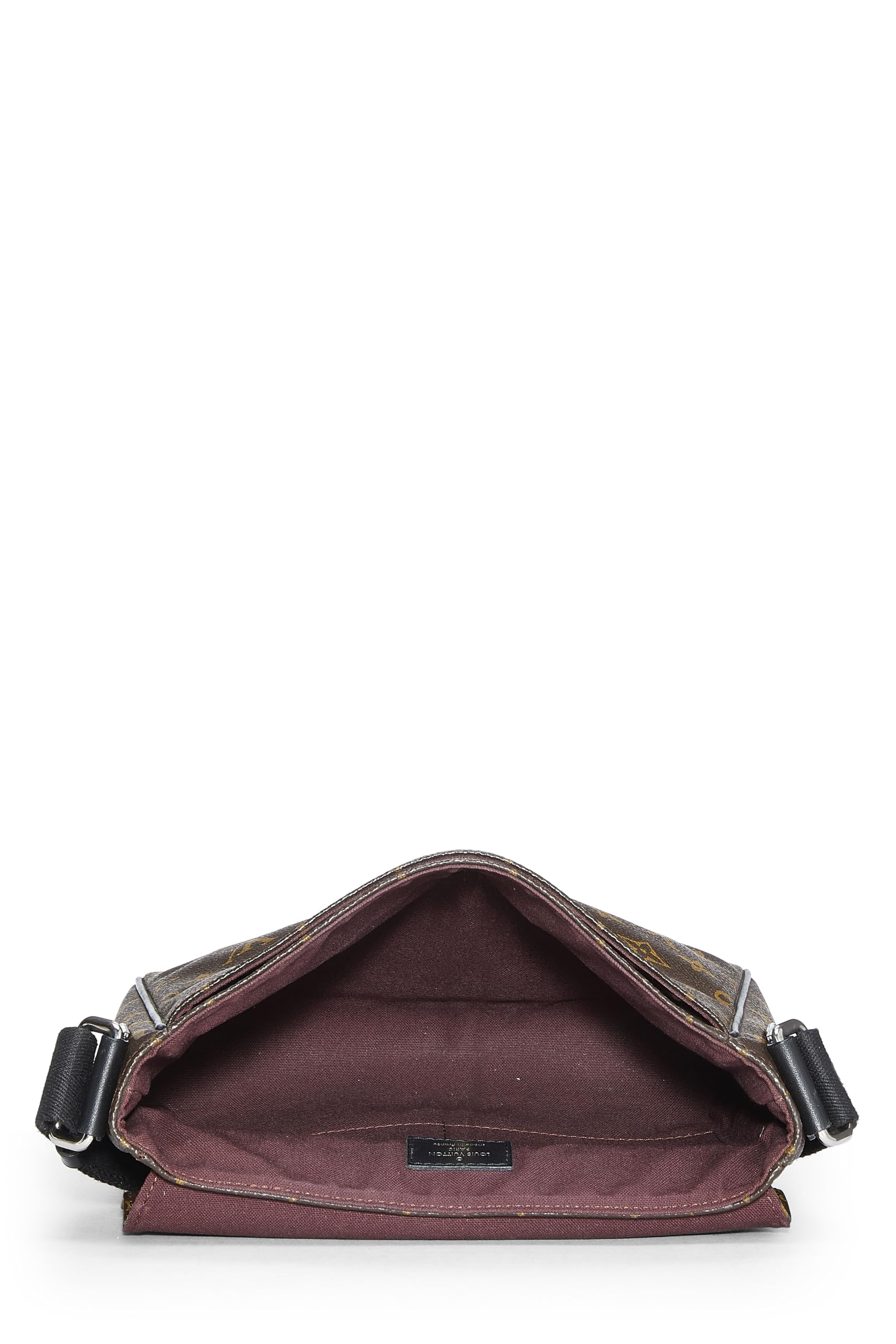 Louis Vuitton,  Monogram Canvas Macassar District PM, Black