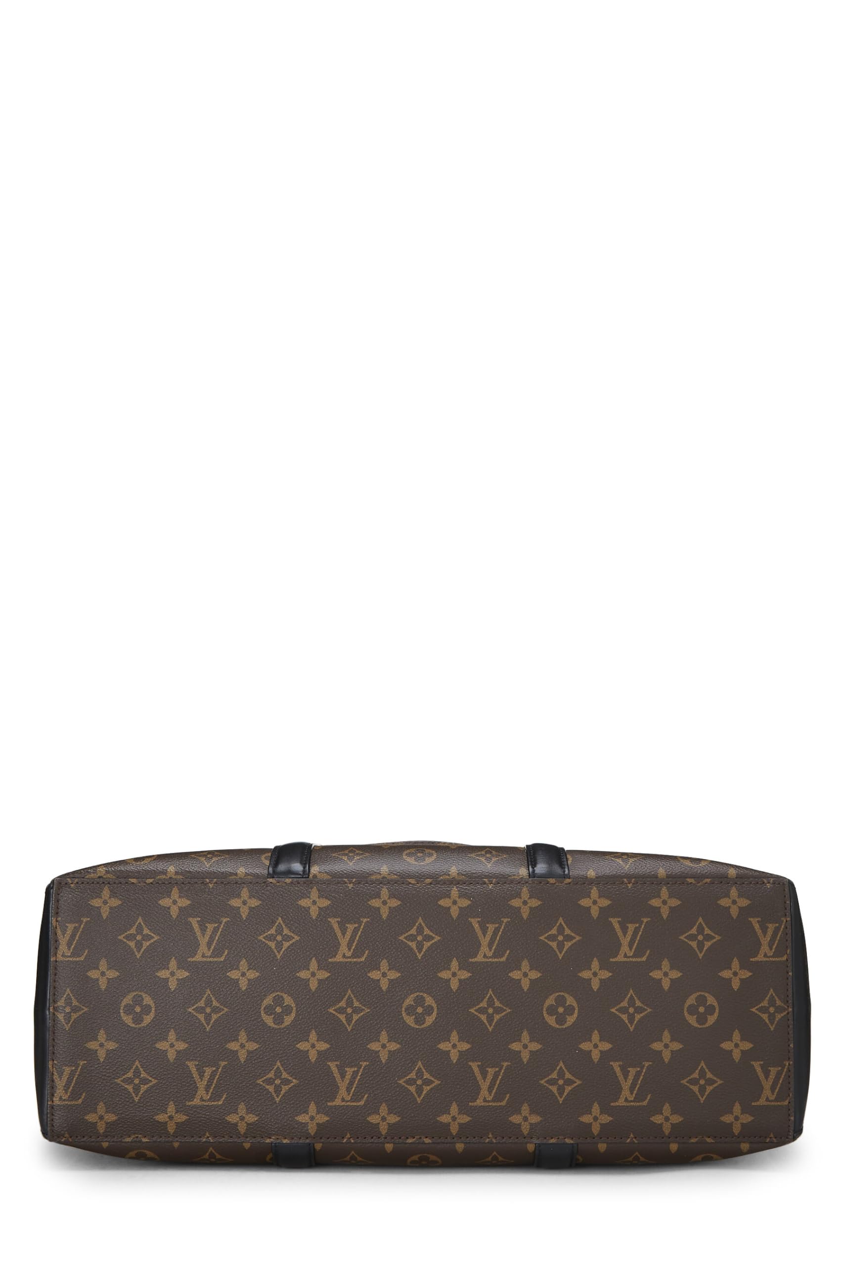 Louis Vuitton,  Black Monogram Canvas Macassar Weekend Tote GM, Black