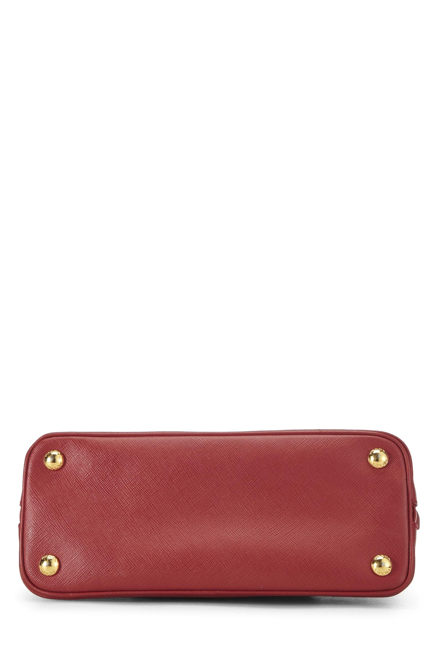 Prada Promenade Luxury Handbag Saffiano Red Mini Travel Bag