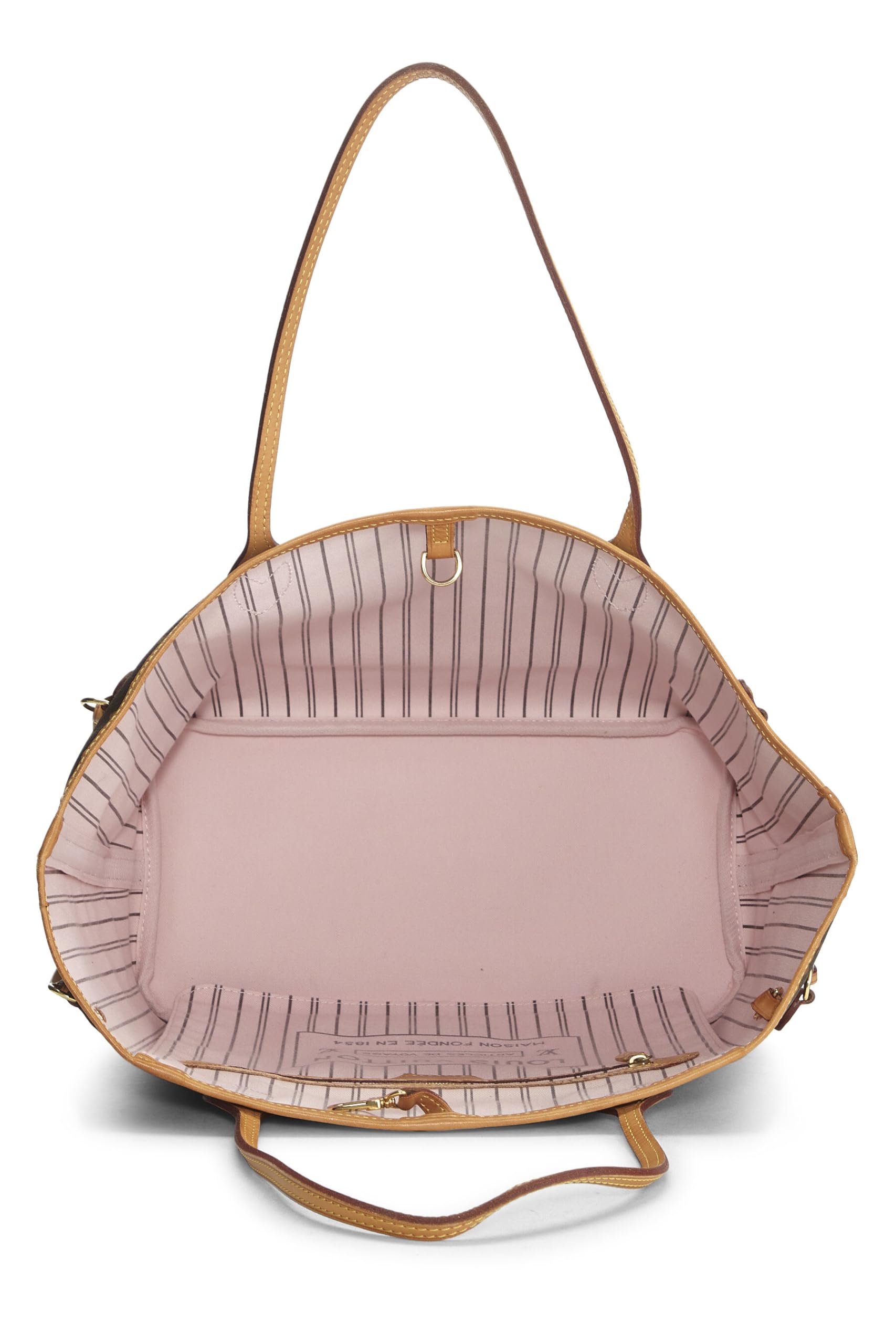 Louis Vuitton,  Pink Monogram Canvas Neverfull MM NM, Pink