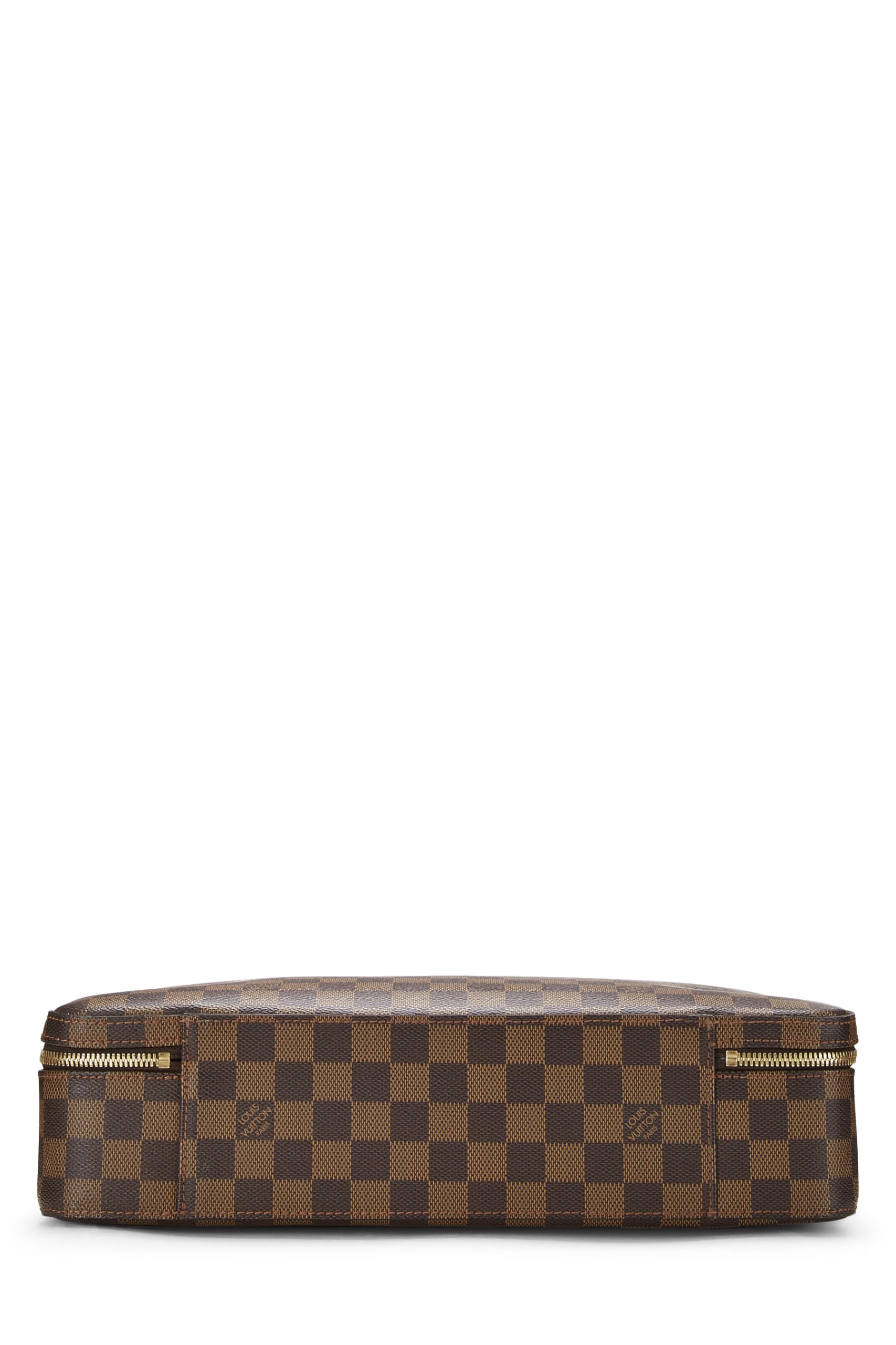 Louis Vuitton,  Damier Ebene Porte Ordinateur Sabana, Brown