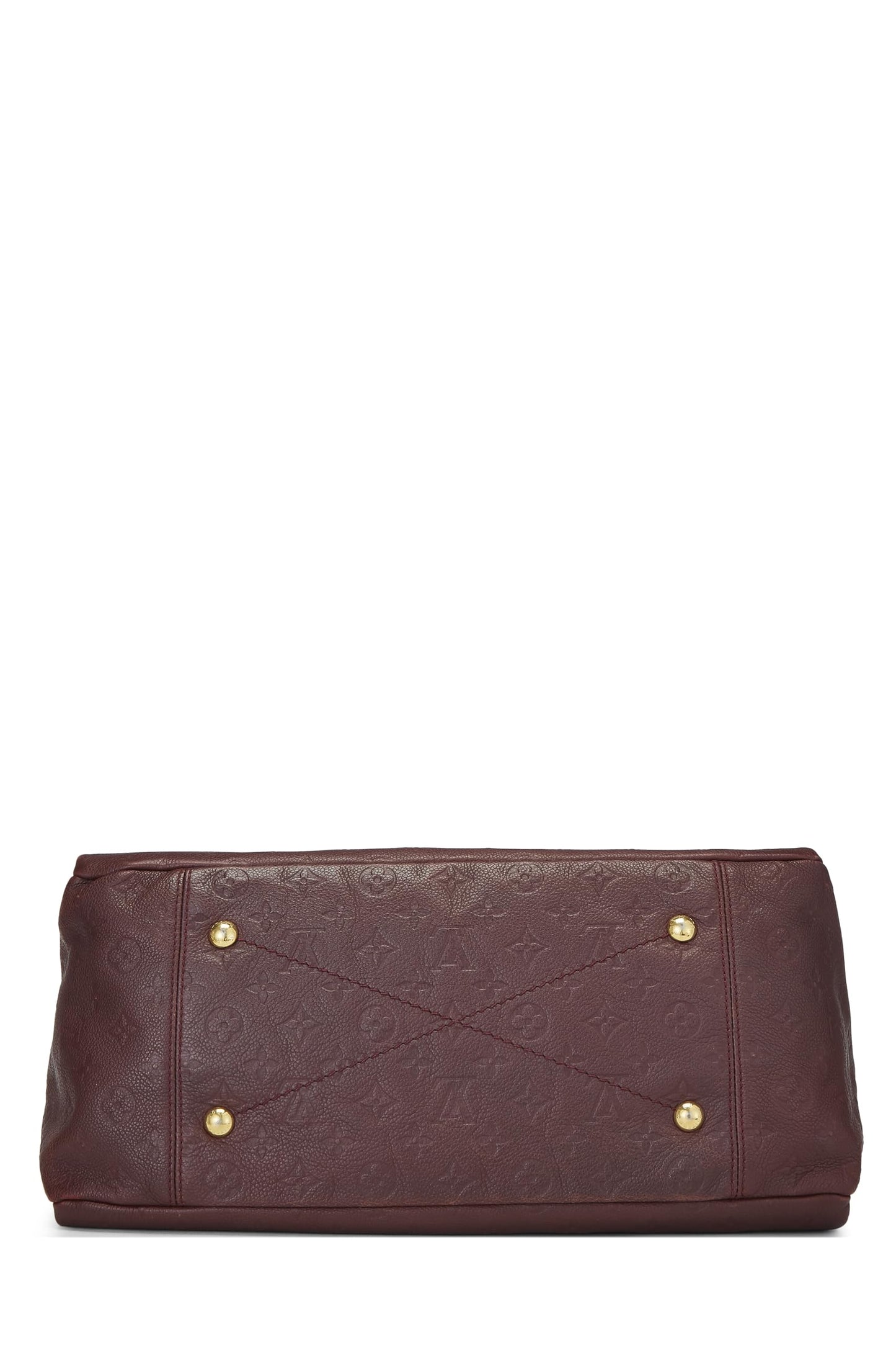Louis Vuitton,  Aurore Monogram Empreinte Artsy MM, Burgundy