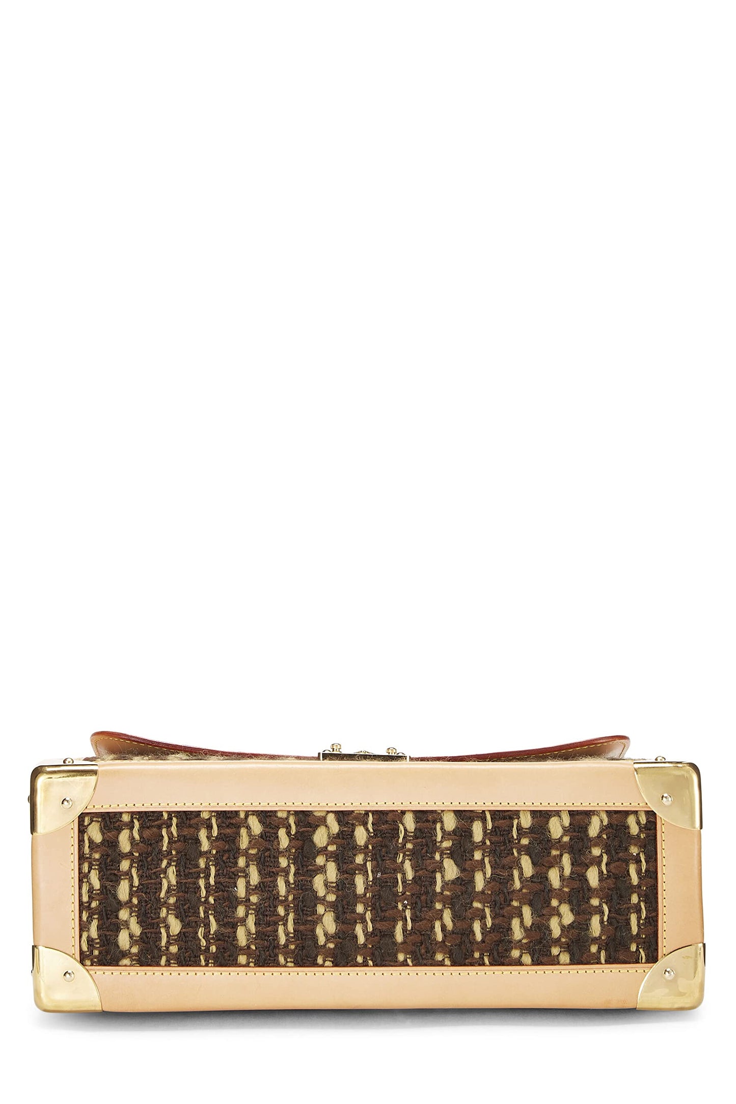 Louis Vuitton,  Monogram Tweedy Zip Shoulder Bag, Brown