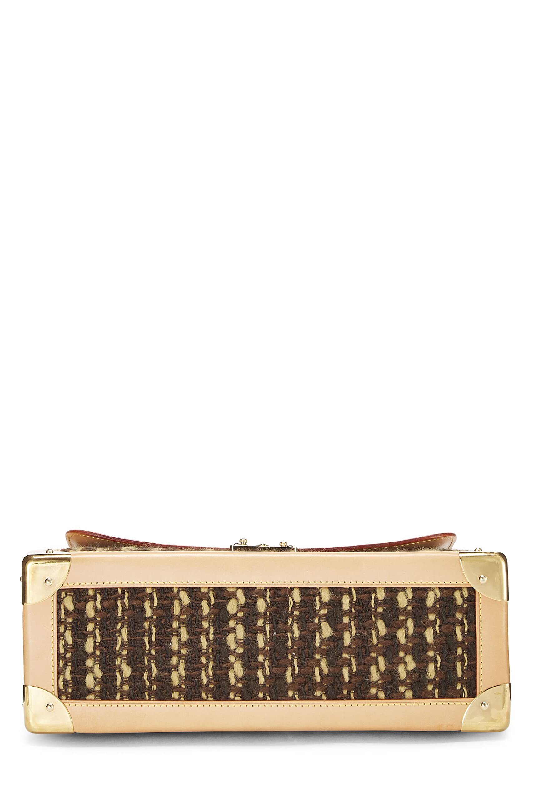 Louis Vuitton,  Monogram Tweedy Zip Shoulder Bag, Brown