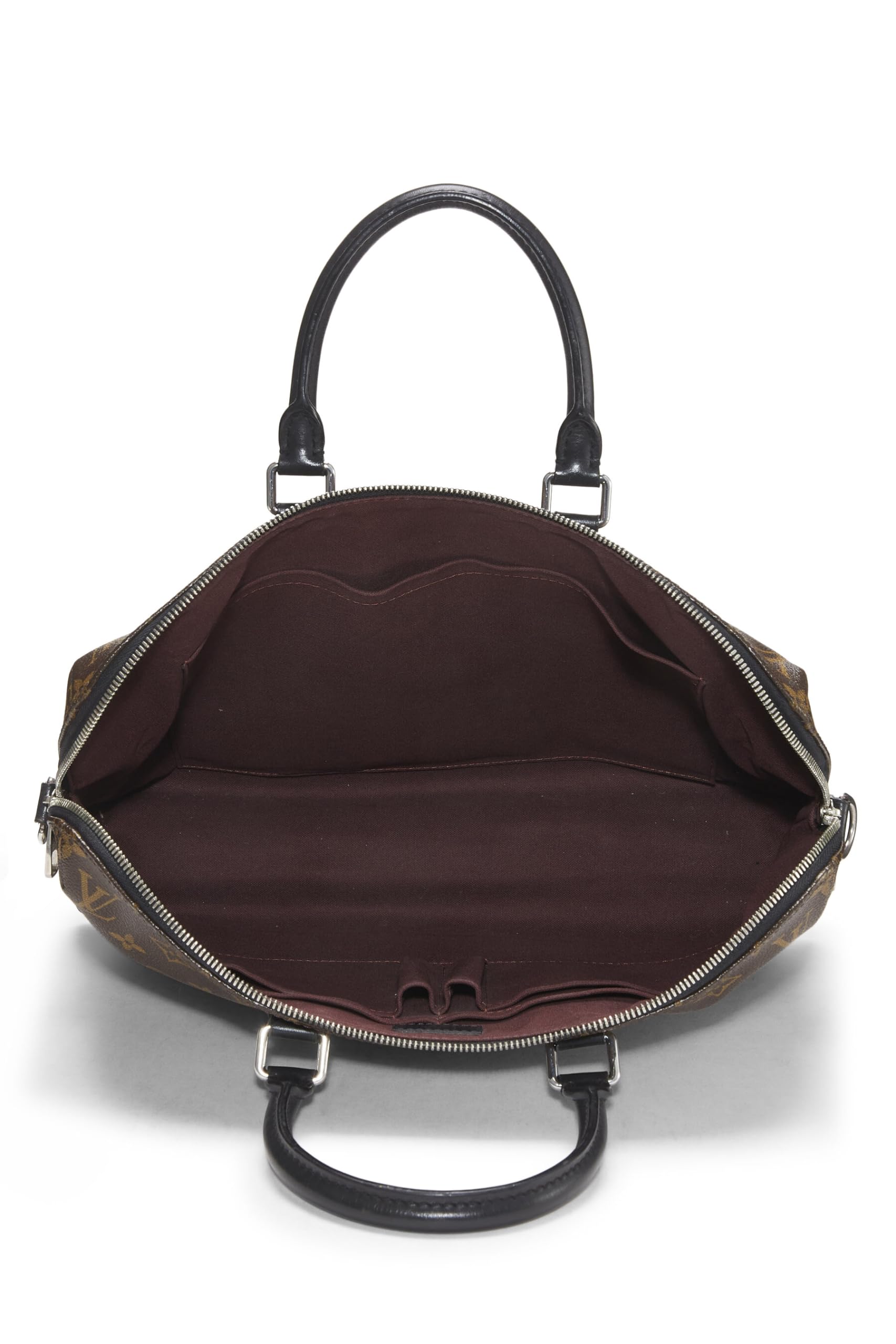 Louis Vuitton,  Monogram Macassar Porte-Documents Jour, Brown