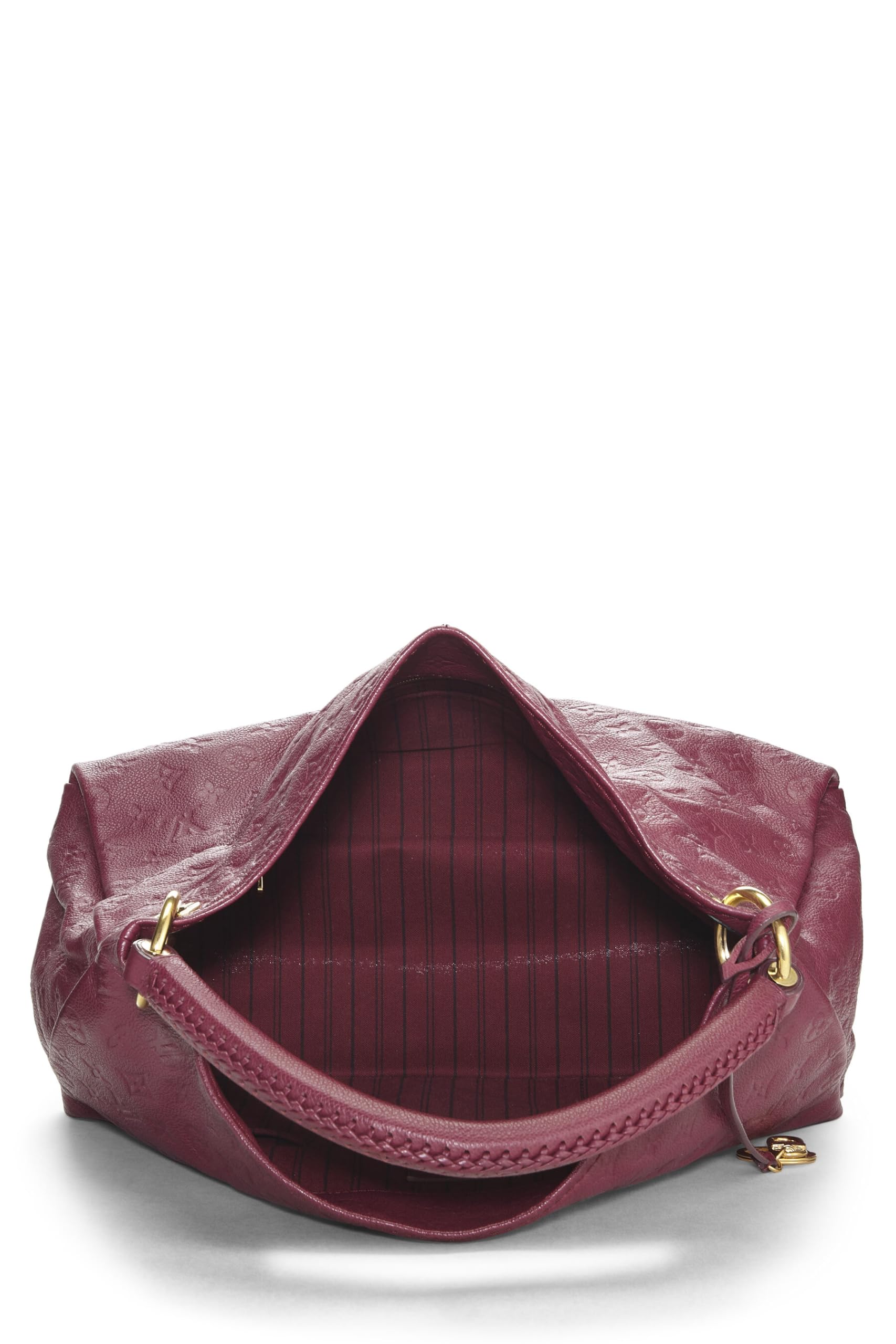 Louis Vuitton,  Aurore Monogram Empreinte Artsy MM, Burgundy