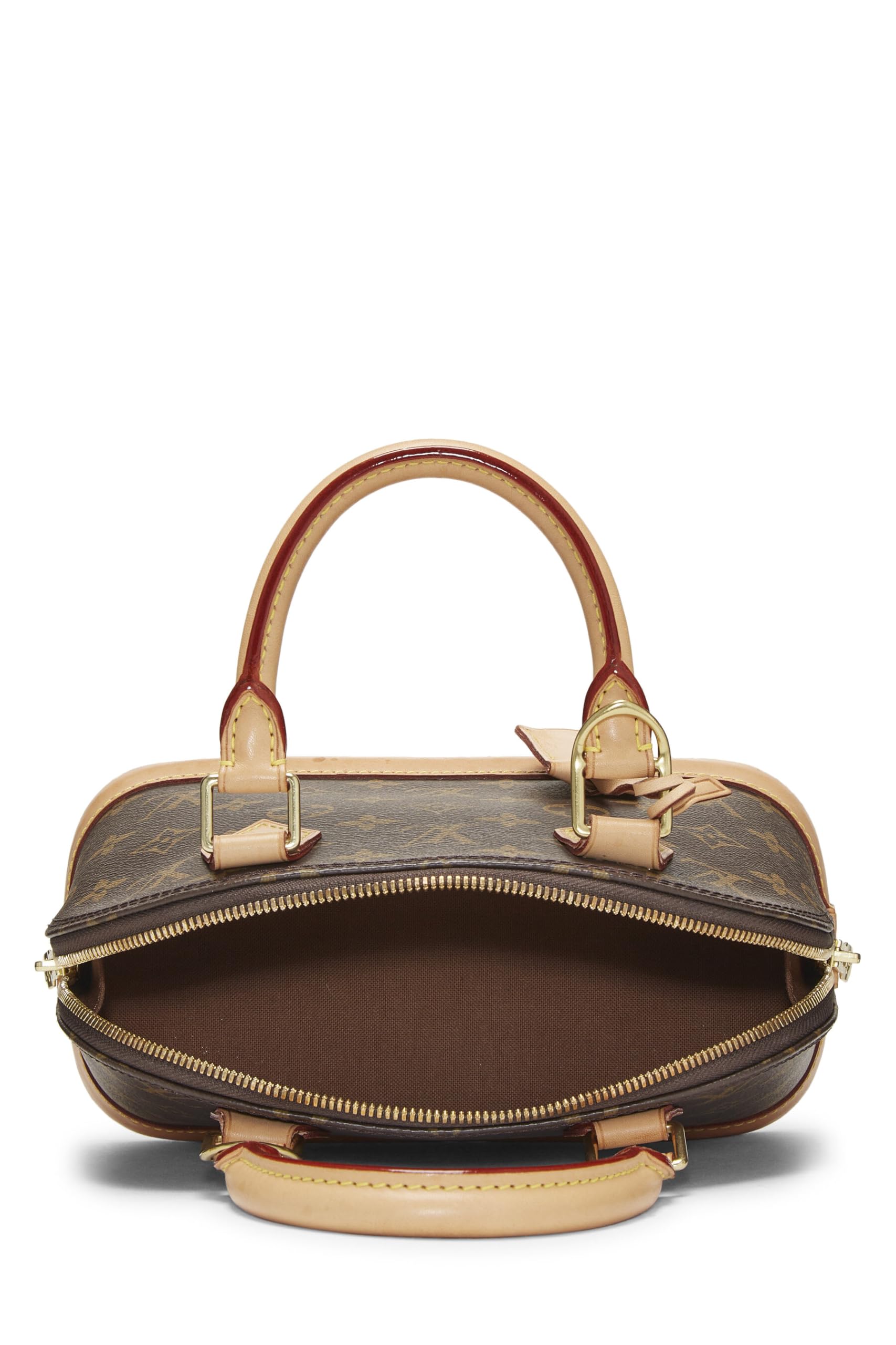 Louis Vuitton,  Monogram Canvas Alma BB, Brown
