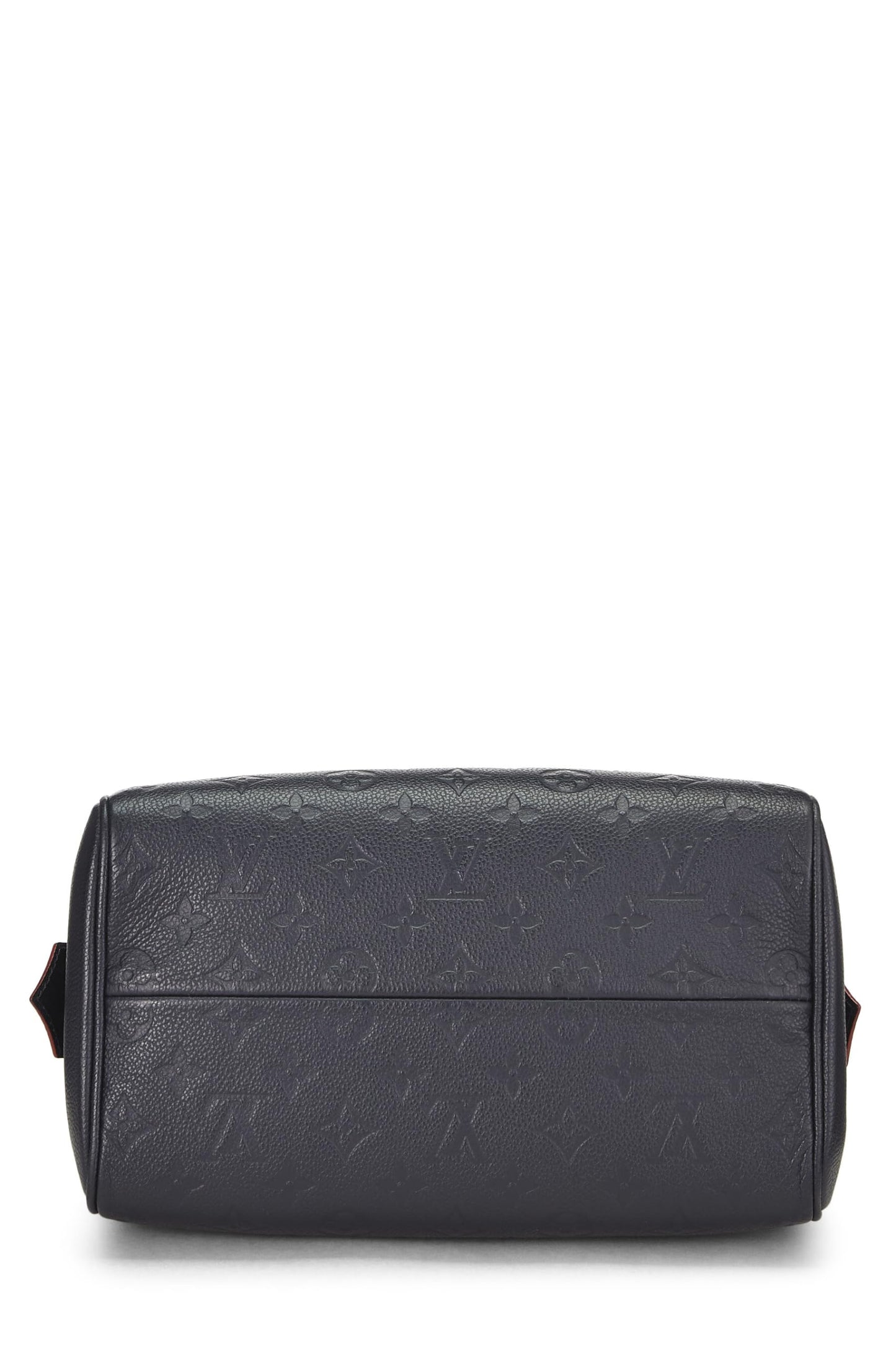 Louis Vuitton,  Bleu Infini Monogram Empreinte Speedy Bandouliere 25, Navy
