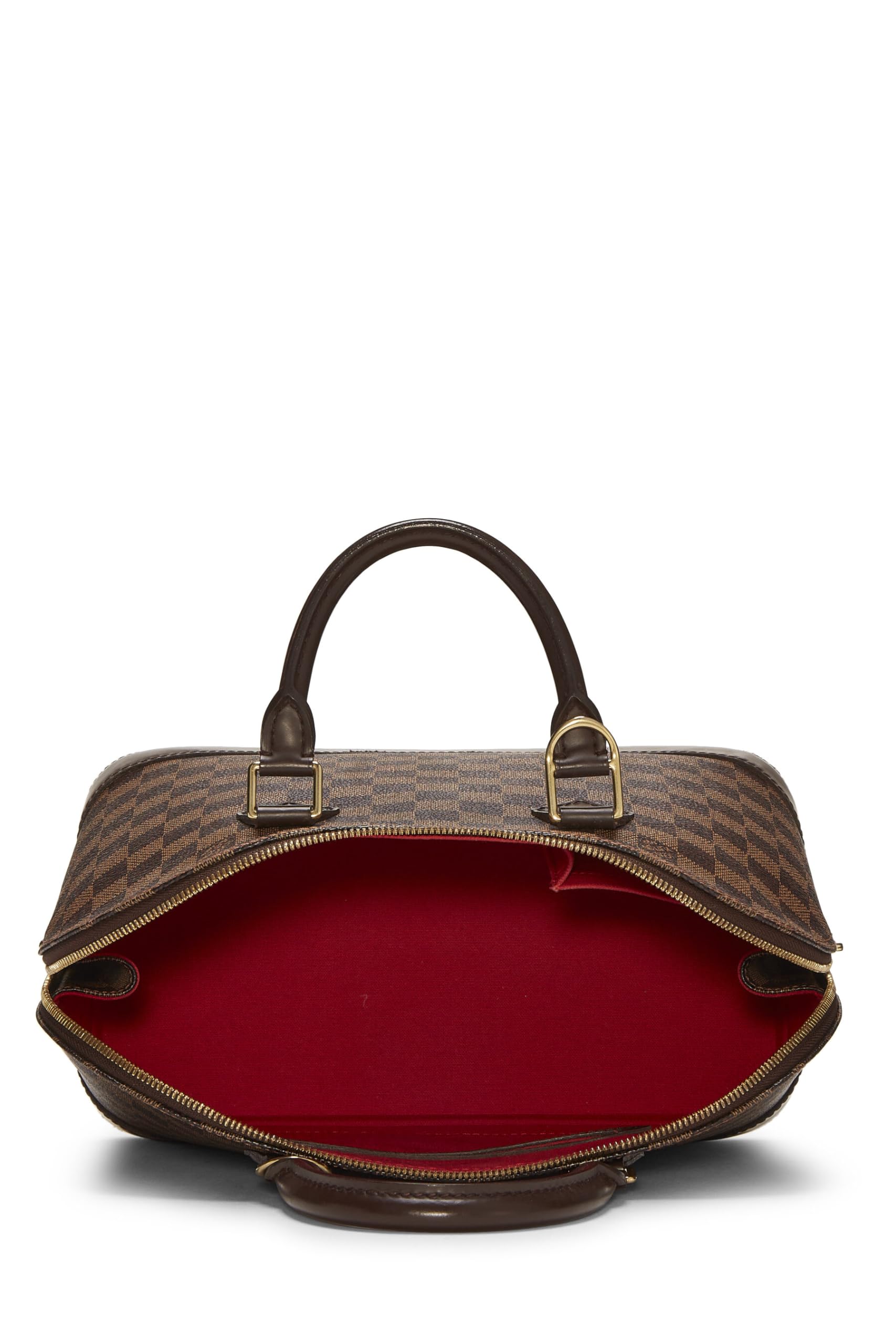 Louis Vuitton,  Damier Ebene Alma PM, Brown