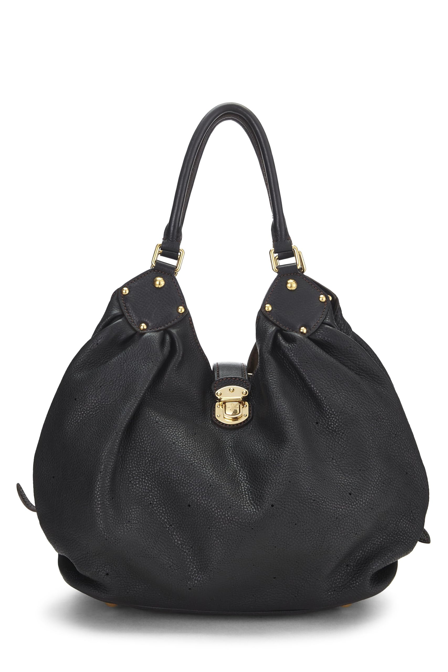 Louis Vuitton,  Black Monogram Mahina Large, Black