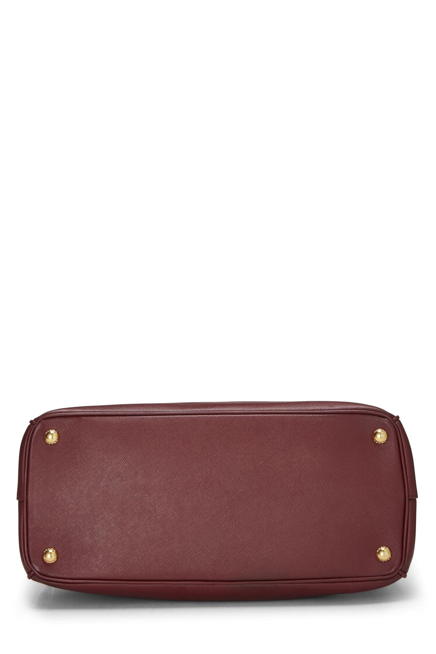Prada Burgundy Executive Tote Burgundy Saffiano Medium Tote Bag