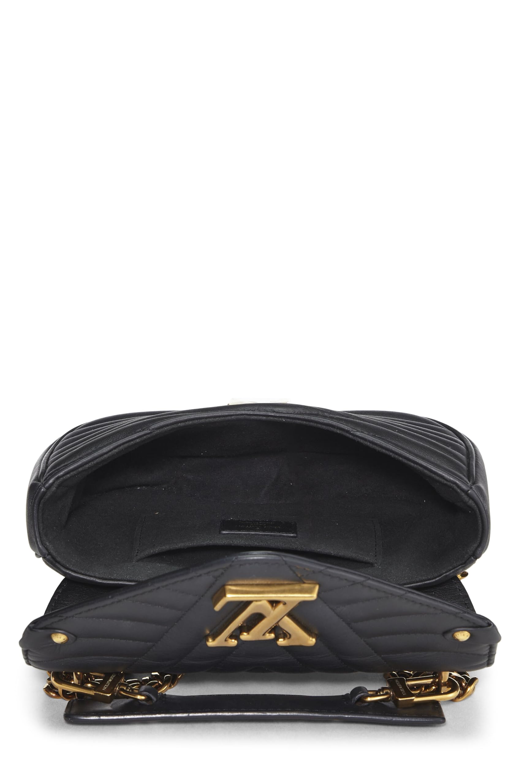 Louis Vuitton,  Black Calfskin New Wave Heart Bag, Black
