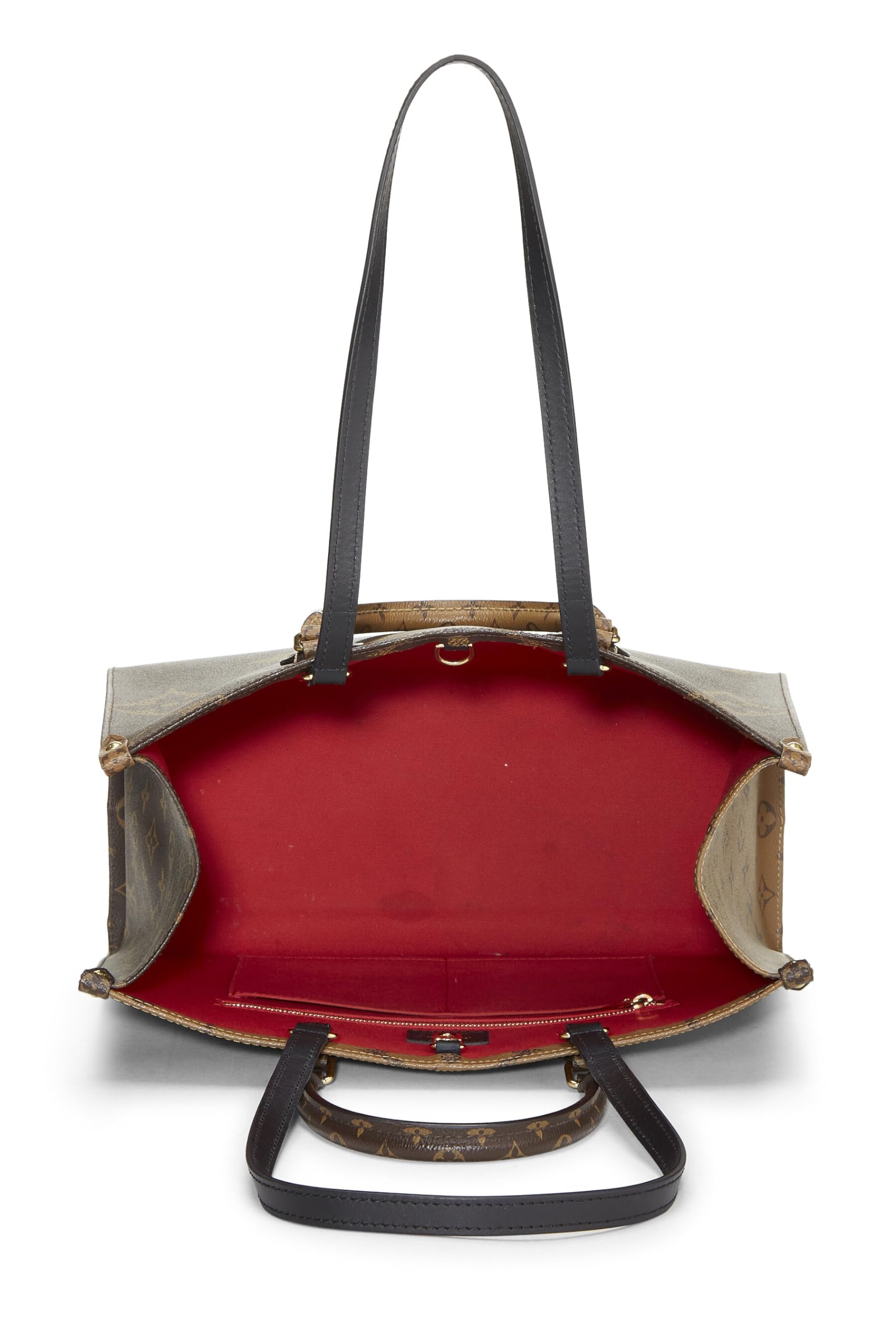 Louis Vuitton,  Monogram Reversed Giant On The Go MM, Brown