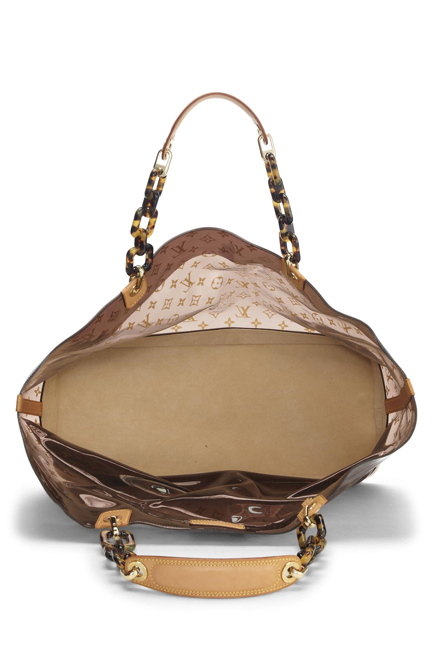 Louis Vuitton,  Brown Monogram Vinyl Ambre Cabas GM, Brown
