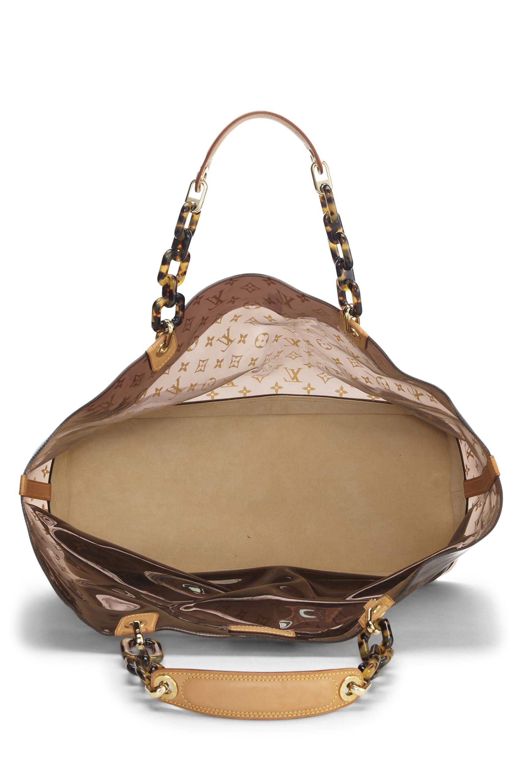 Louis Vuitton,  Brown Monogram Vinyl Ambre Cabas GM, Brown