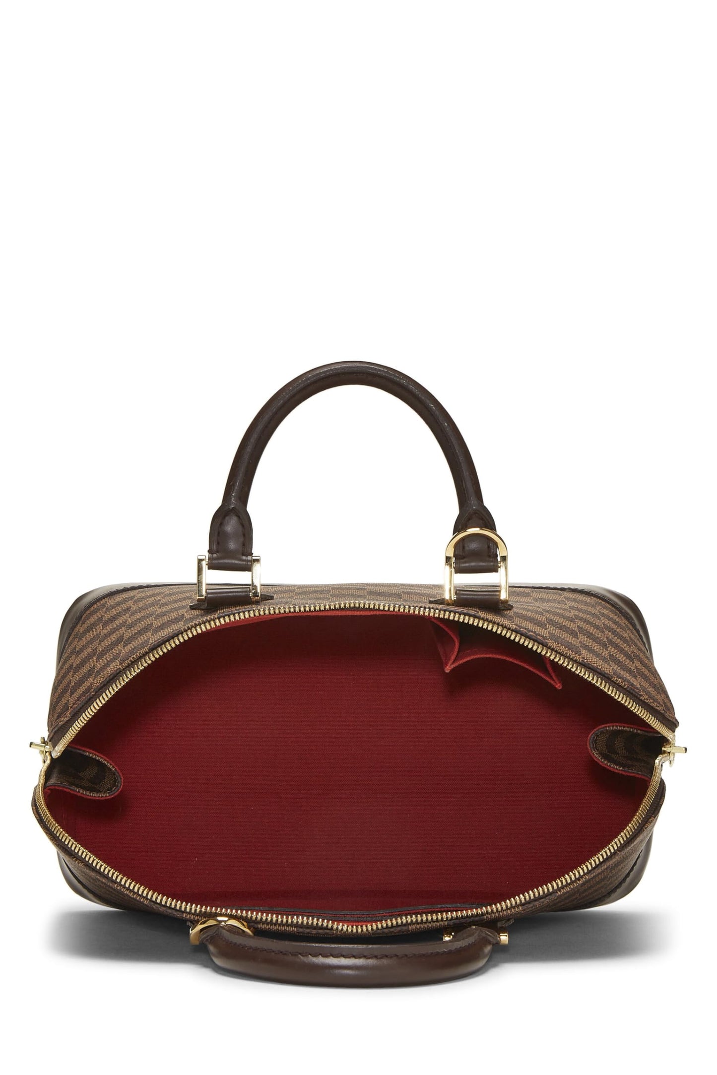 Louis Vuitton,  Damier Ebene Alma PM, Brown