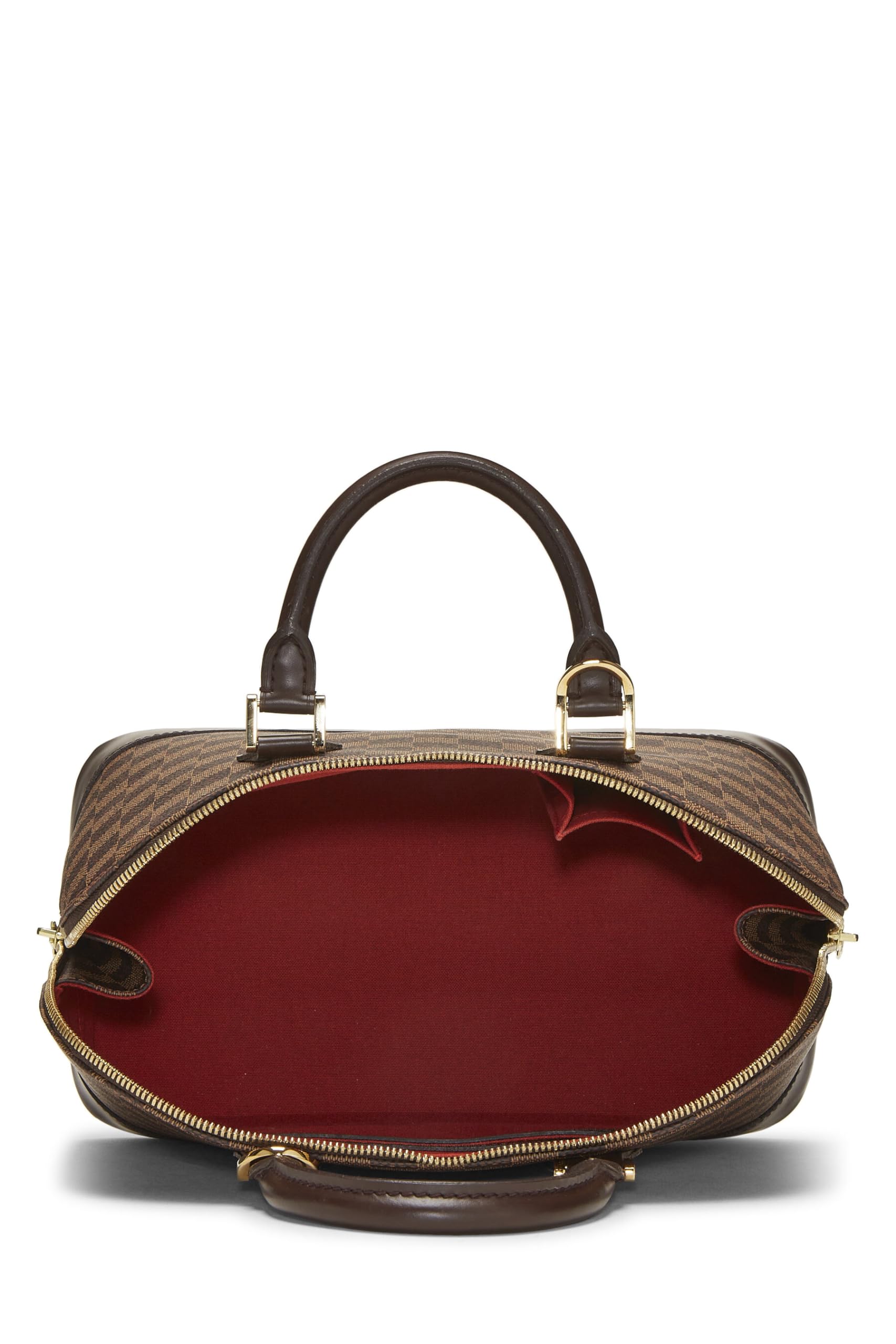 Louis Vuitton,  Damier Ebene Alma PM, Brown