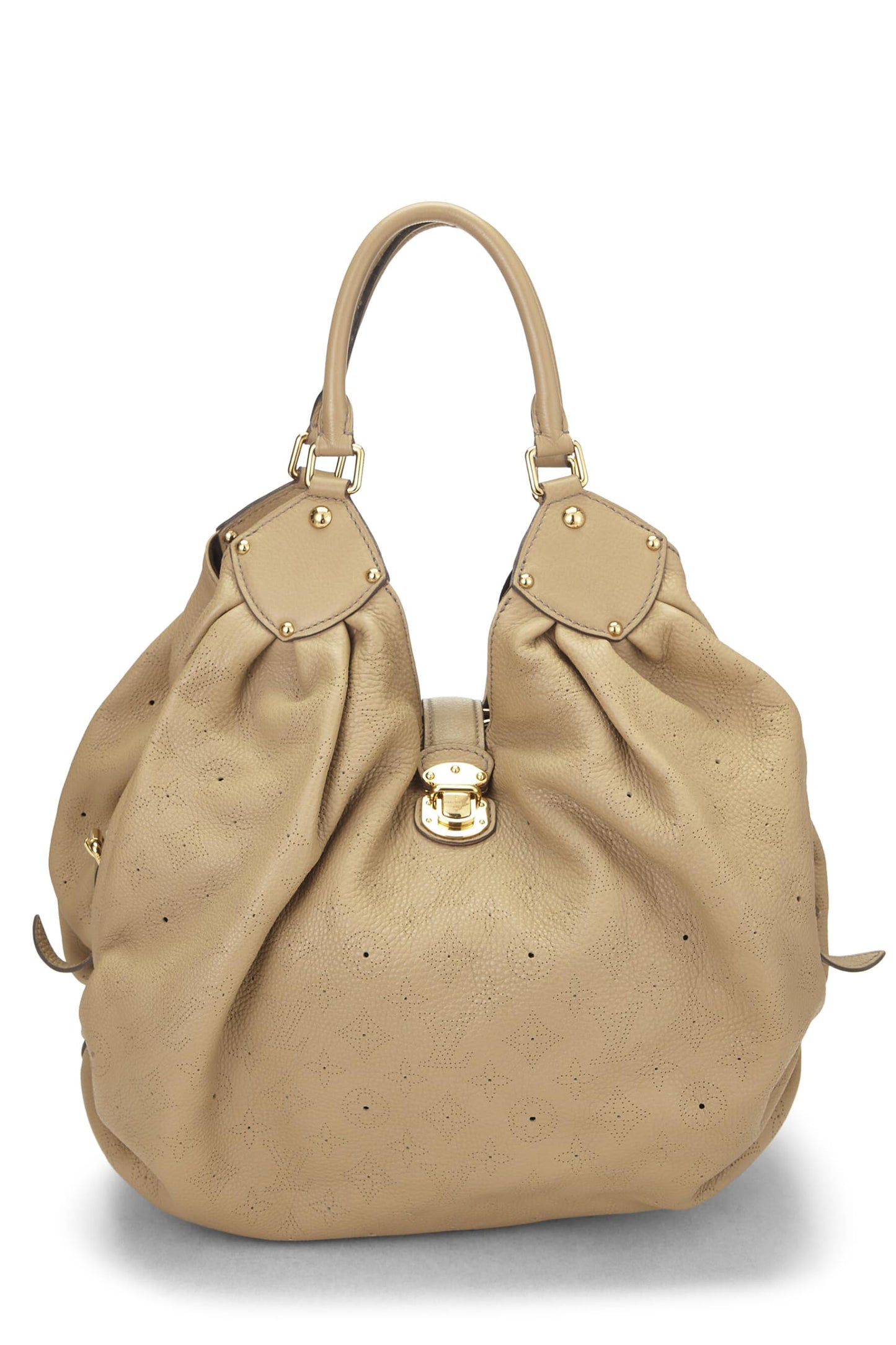 Louis Vuitton,  Beige Monogram Mahina XL, Beige