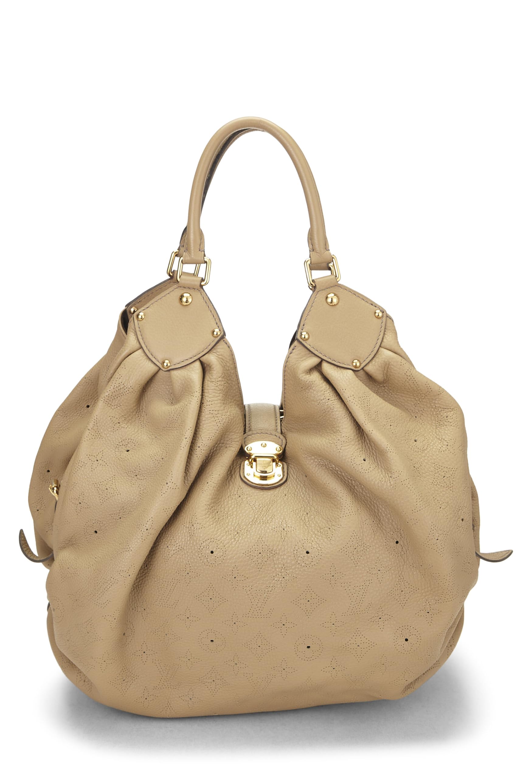 Louis Vuitton,  Beige Monogram Mahina XL, Beige