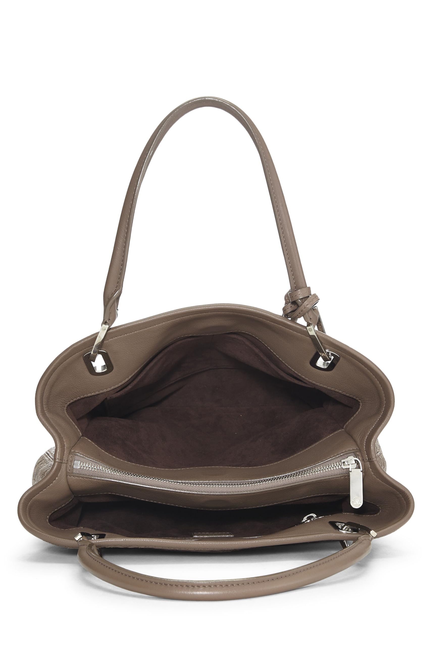 Louis Vuitton,  Brown Monogram Leather Antheia Lilia PM, Brown