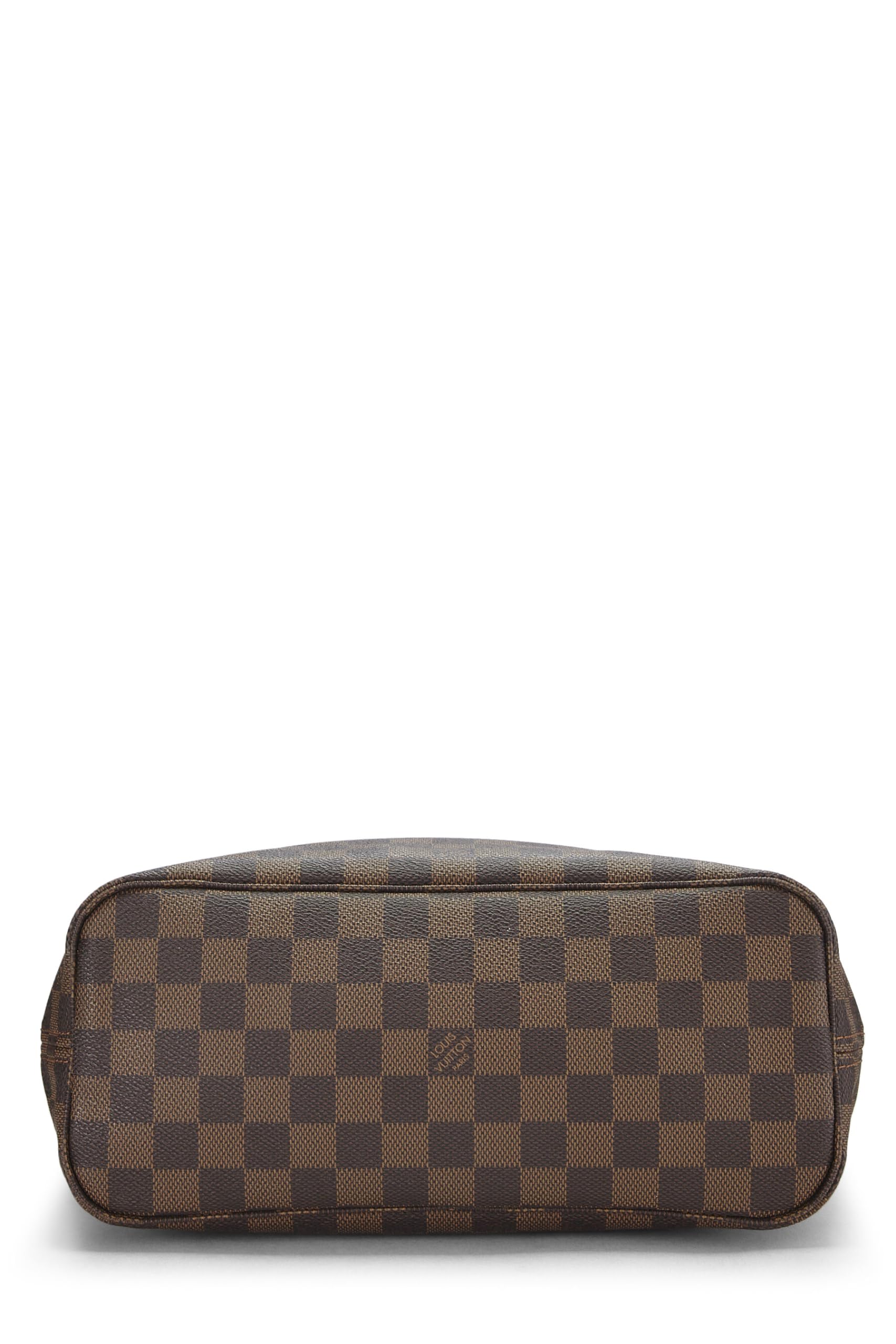 Louis Vuitton,  Damier Ebene Neverfull PM, Brown