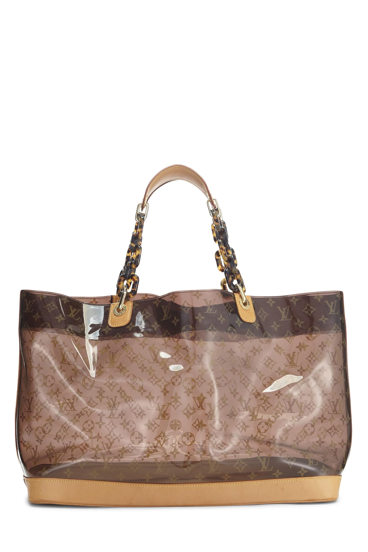 Louis Vuitton,  Brown Monogram Vinyl Ambre Cabas GM, Brown