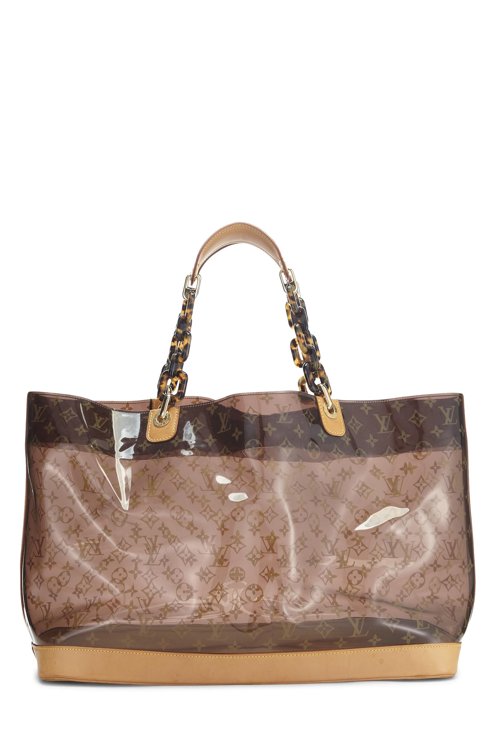 Louis Vuitton,  Brown Monogram Vinyl Ambre Cabas GM, Brown
