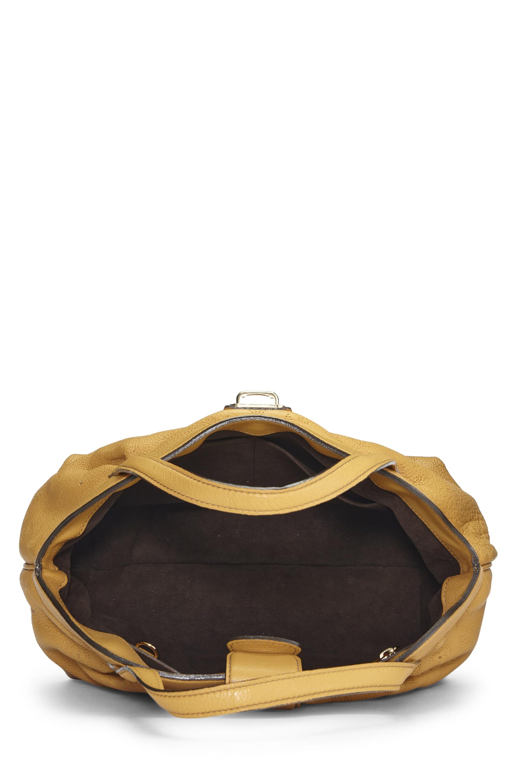 Louis Vuitton,  Yellow Monogram Mahina Sevres PM, Yellow