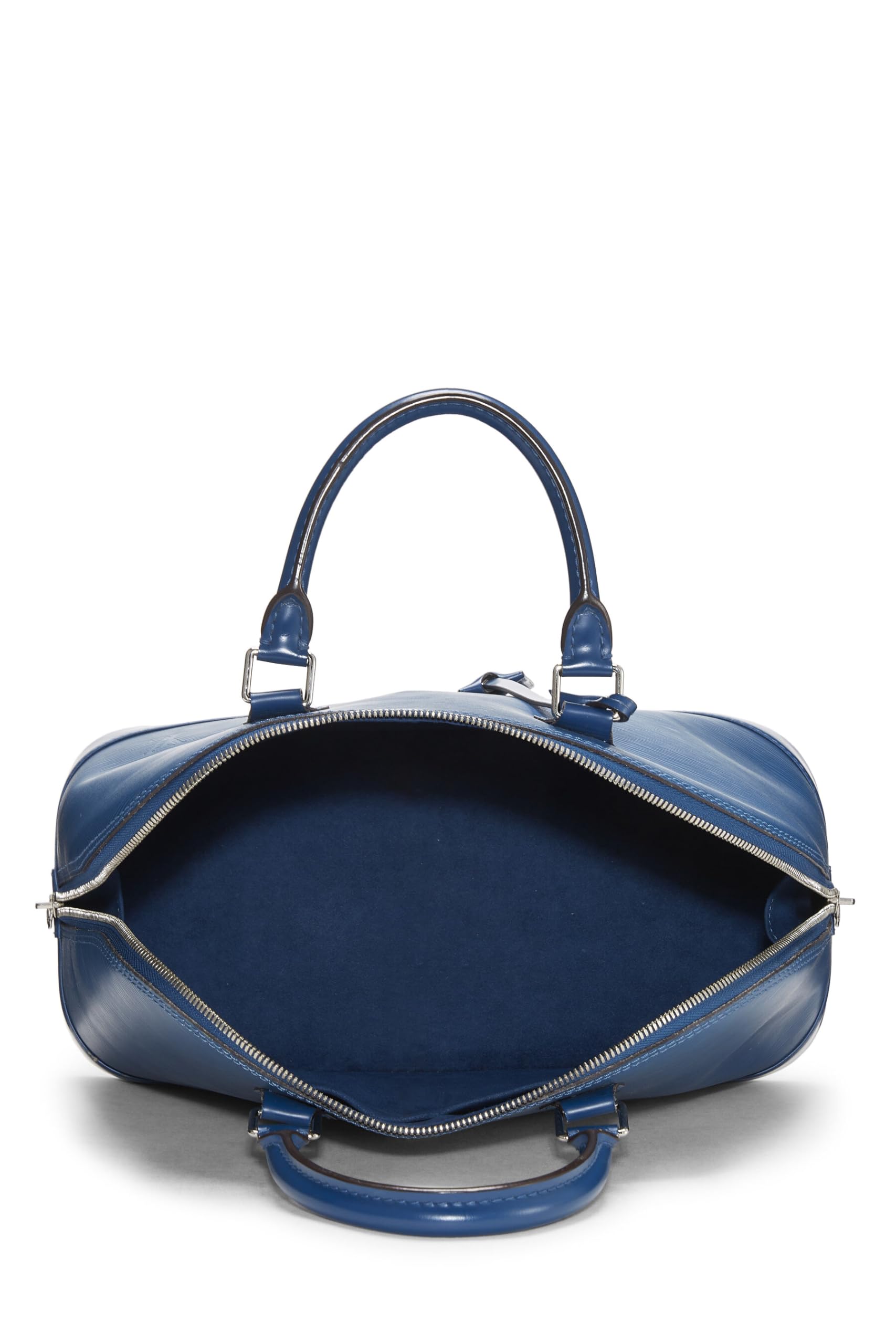 Louis Vuitton,  Bleu Celeste Epi Alma MM NM, Blue