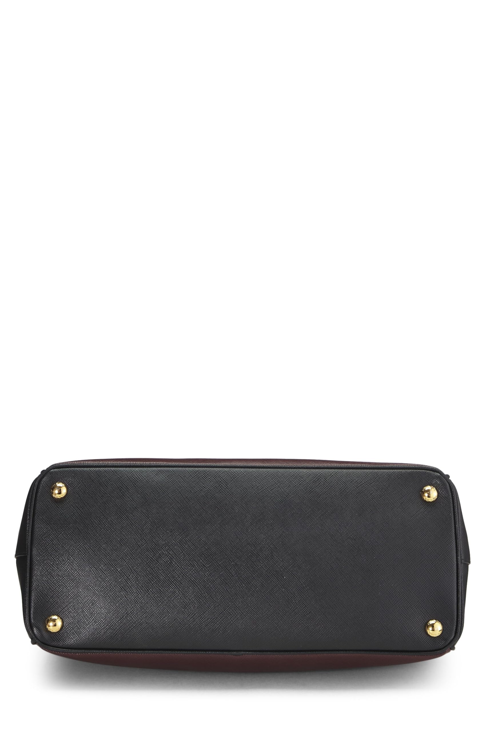 Prada Burgundy Executive Tote Multi Saffiano Medium Tote Bag