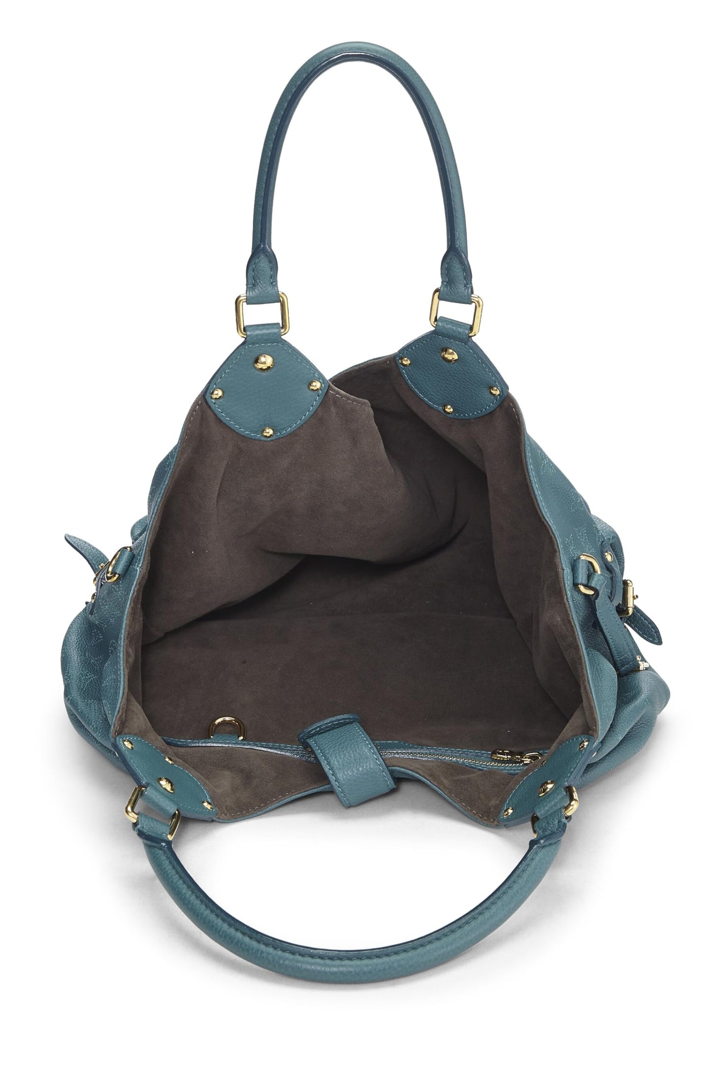 Louis Vuitton,  Green Monogram Mahina Large, Green