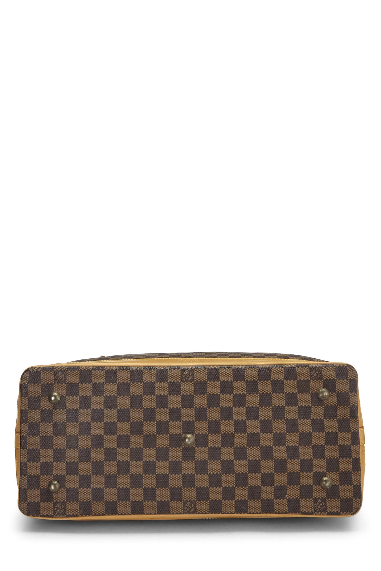 Louis Vuitton,  Damier Ebene Canvas Clipper, Brown