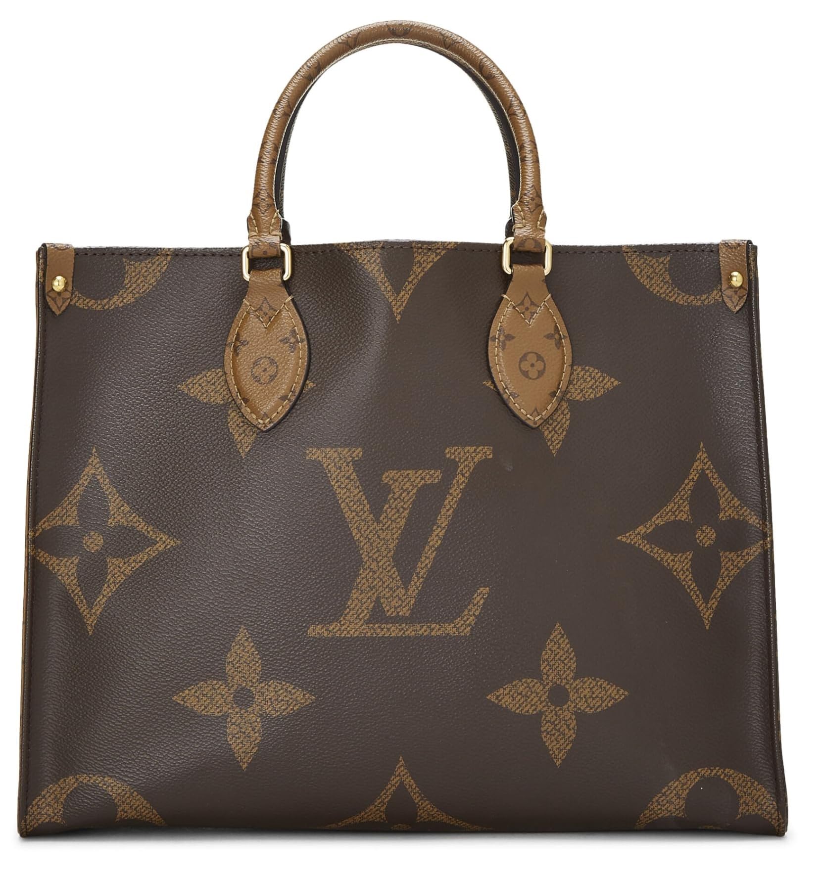 Louis Vuitton,  Brown Giant Monogram On The Go MM, Brown