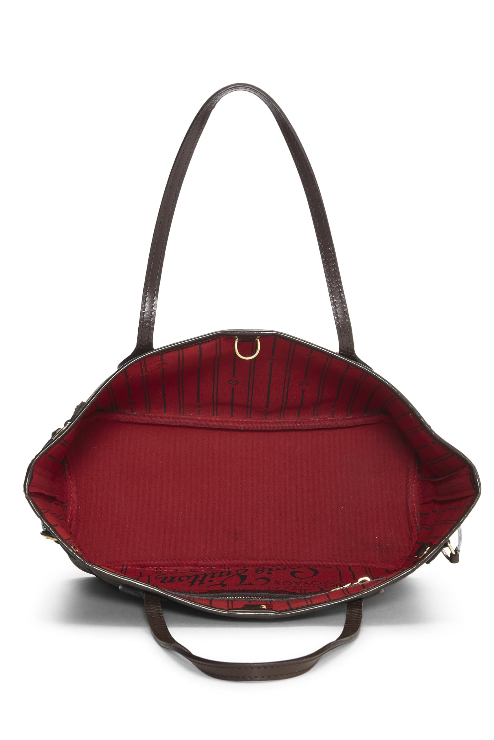 Louis Vuitton,  Damier Ebene Neverfull PM, Brown