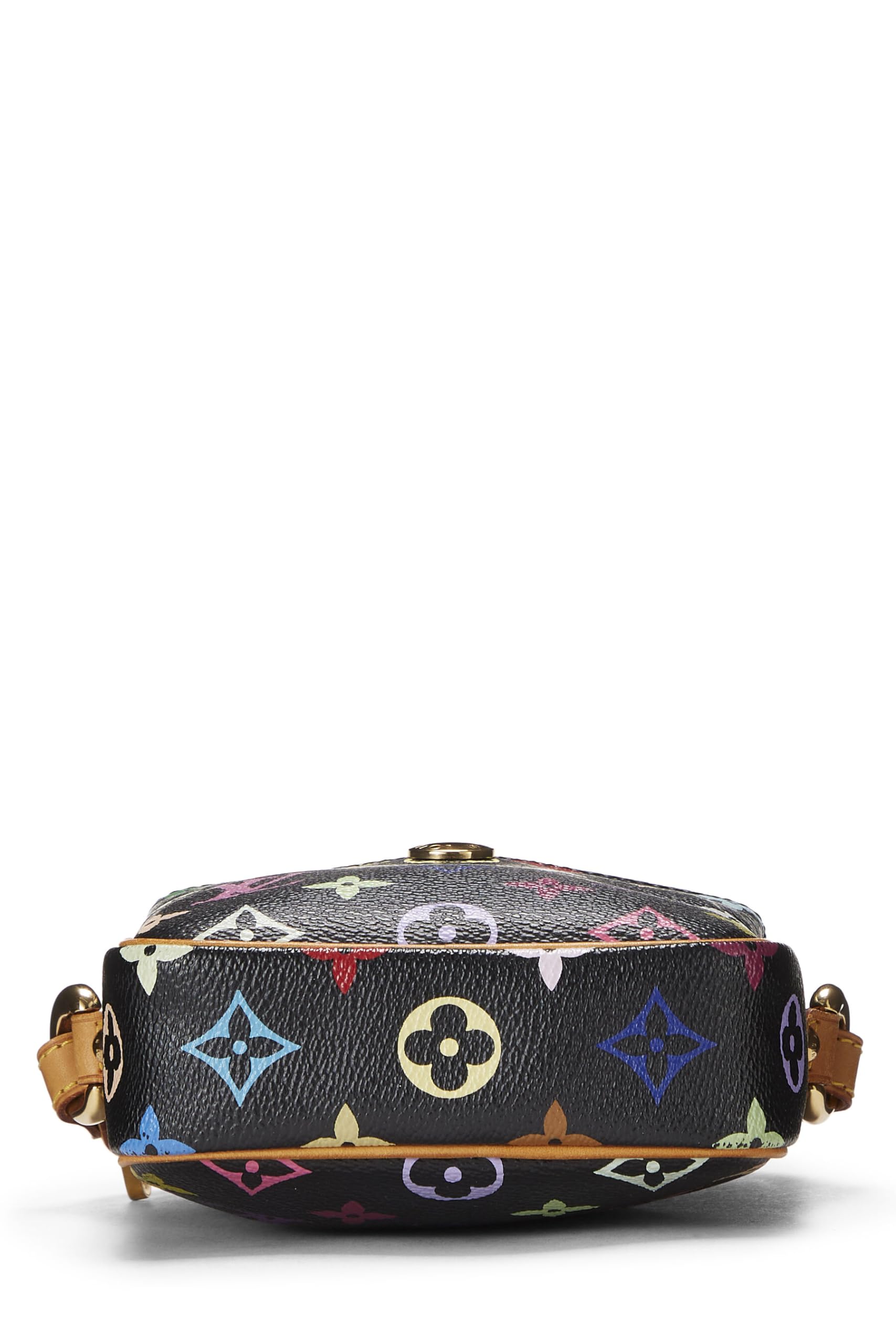 Louis Vuitton,  Takashi Murakami x Louis Vuitton Black Monogram Multicolore Rift, Black