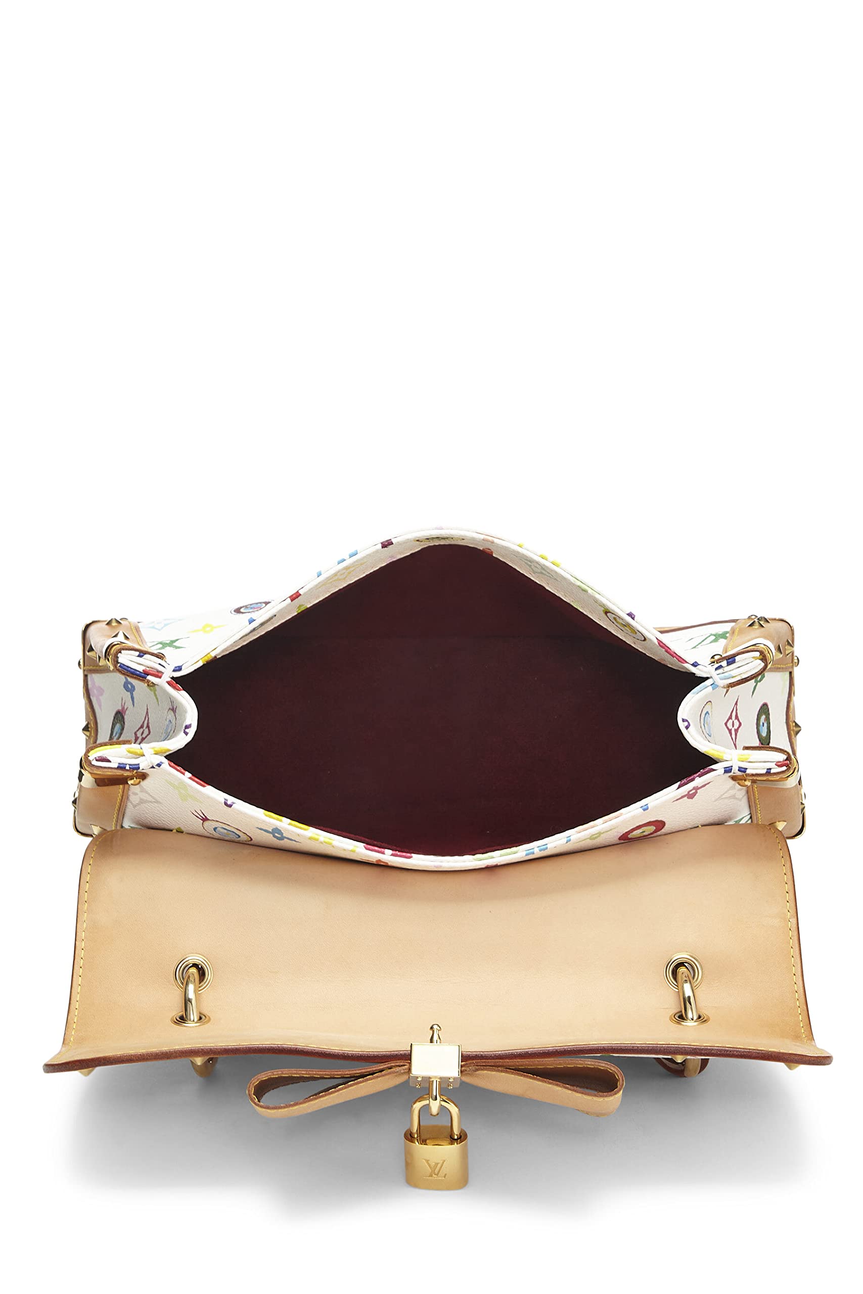 Louis Vuitton,  Takashi Murakami x Louis Vuitton Eye Love Monogram Canvas Eye Need You Bag, White