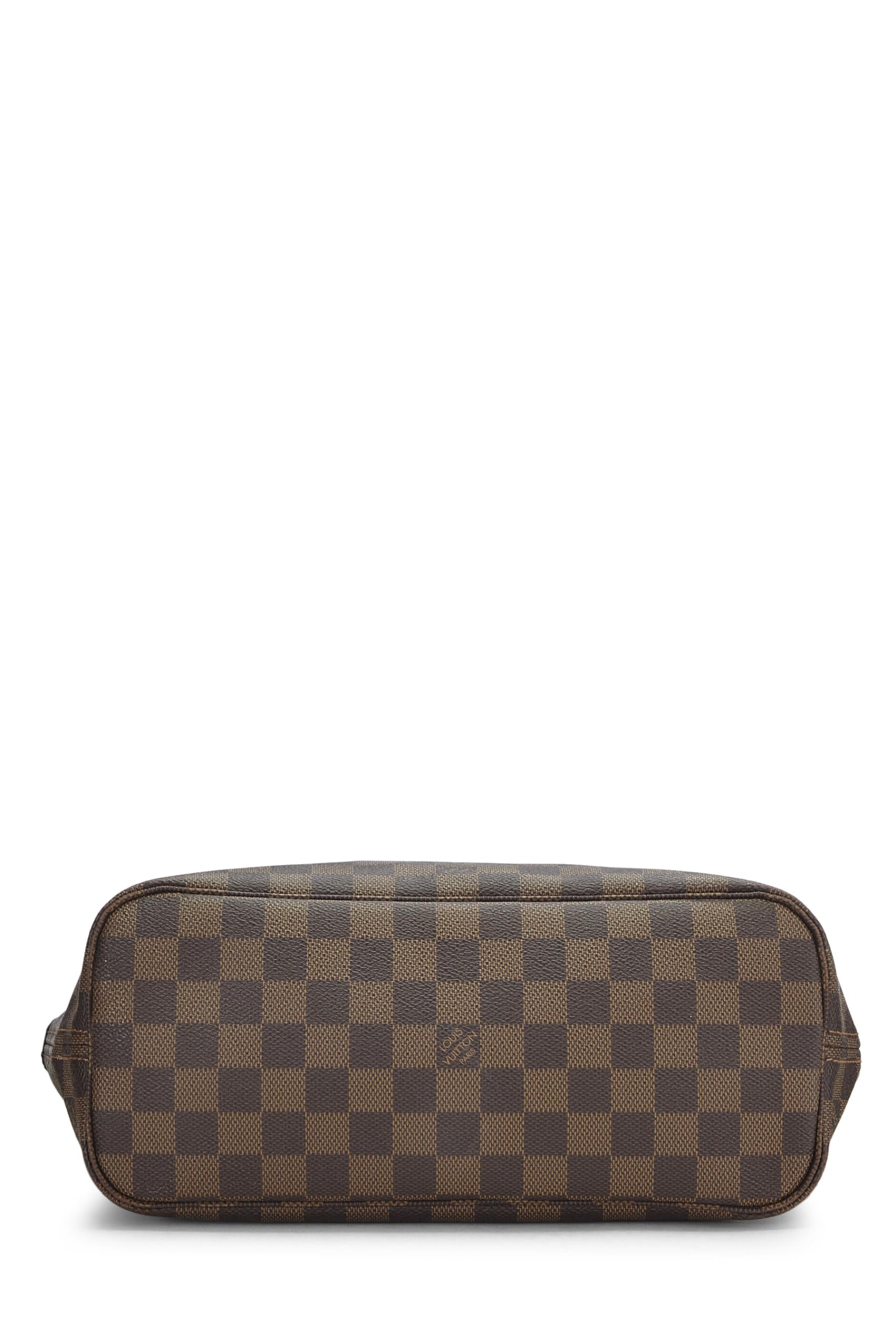 Louis Vuitton,  Damier Ebene Neverfull PM, Brown