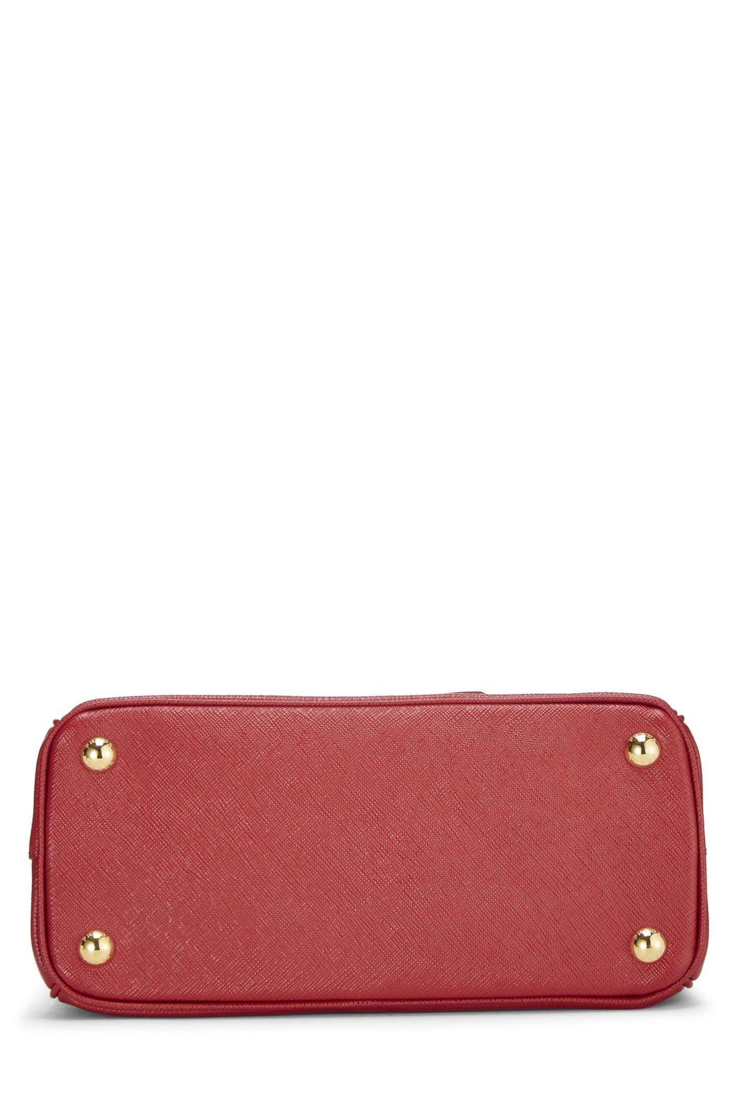 Prada Galleria Tote Saffiano Red Small Tote Bag