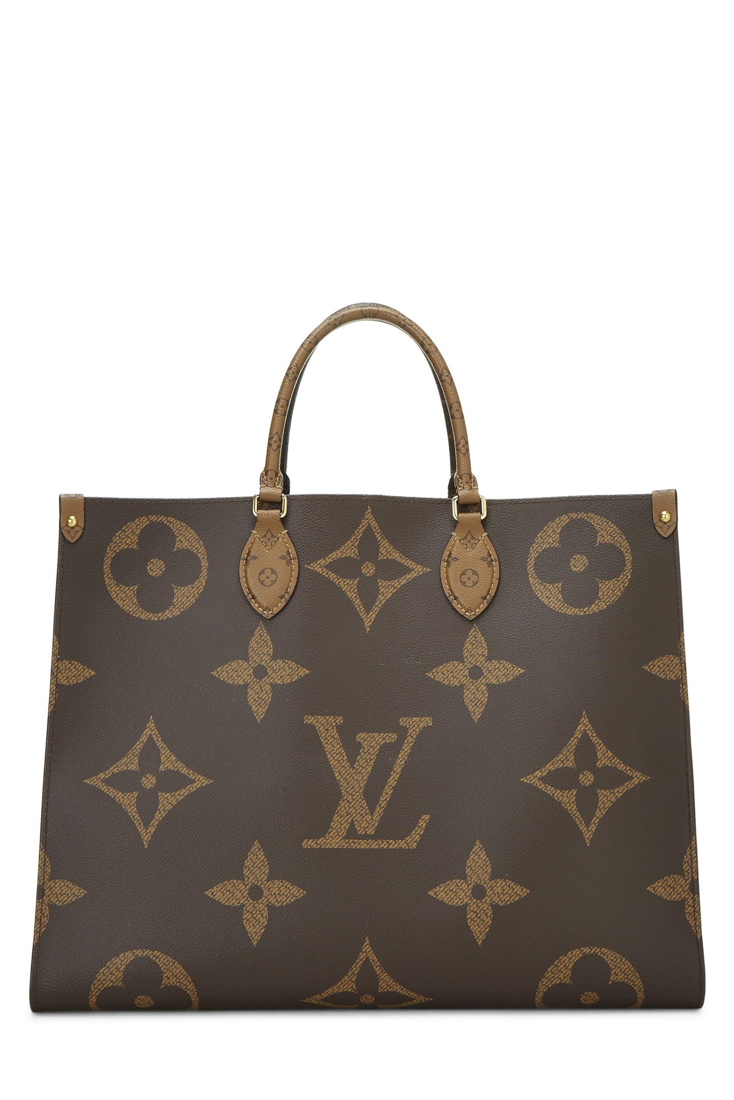 Louis Vuitton,  Monogram Reversed Giant On The Go GM, Brown